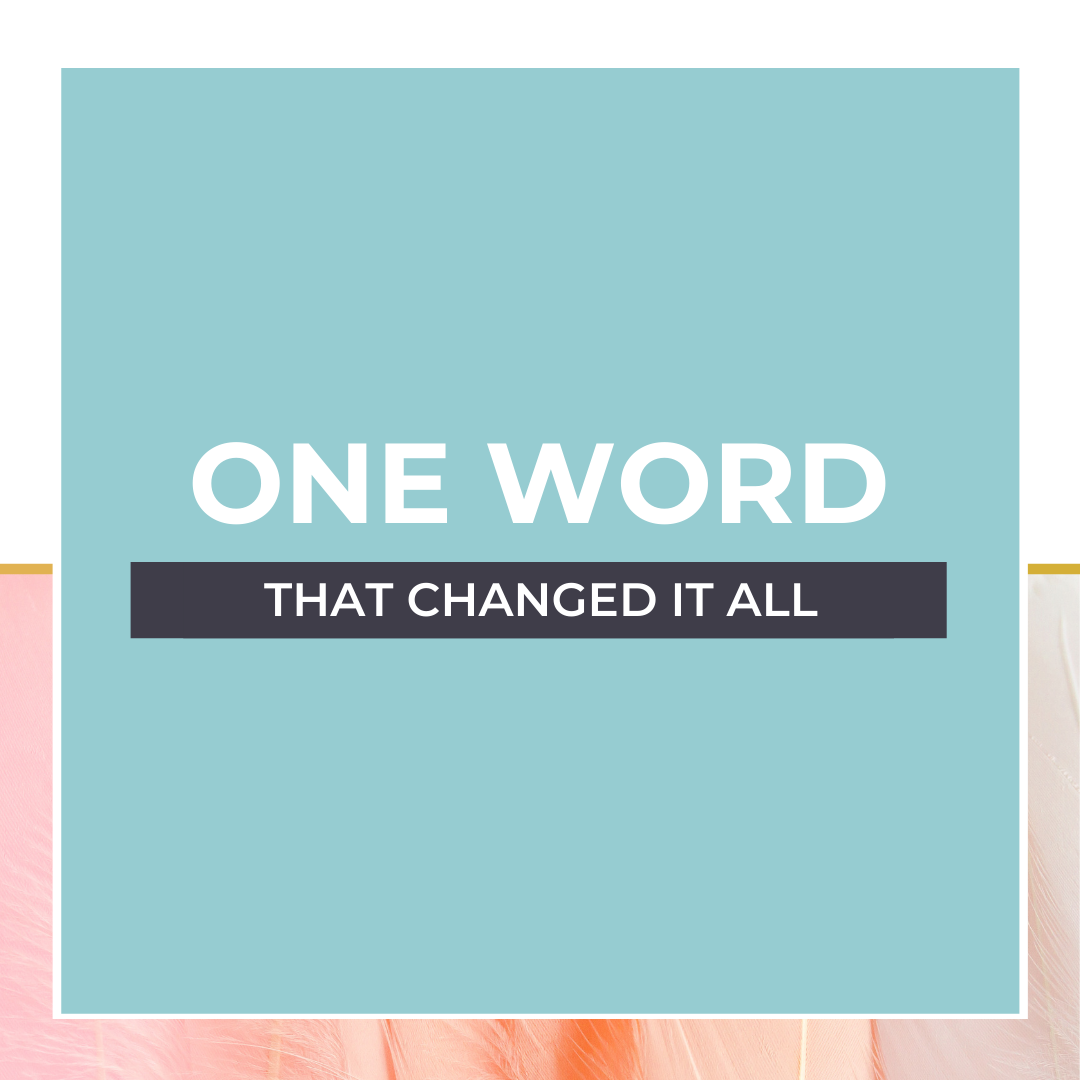 One tiny shift that changed everything