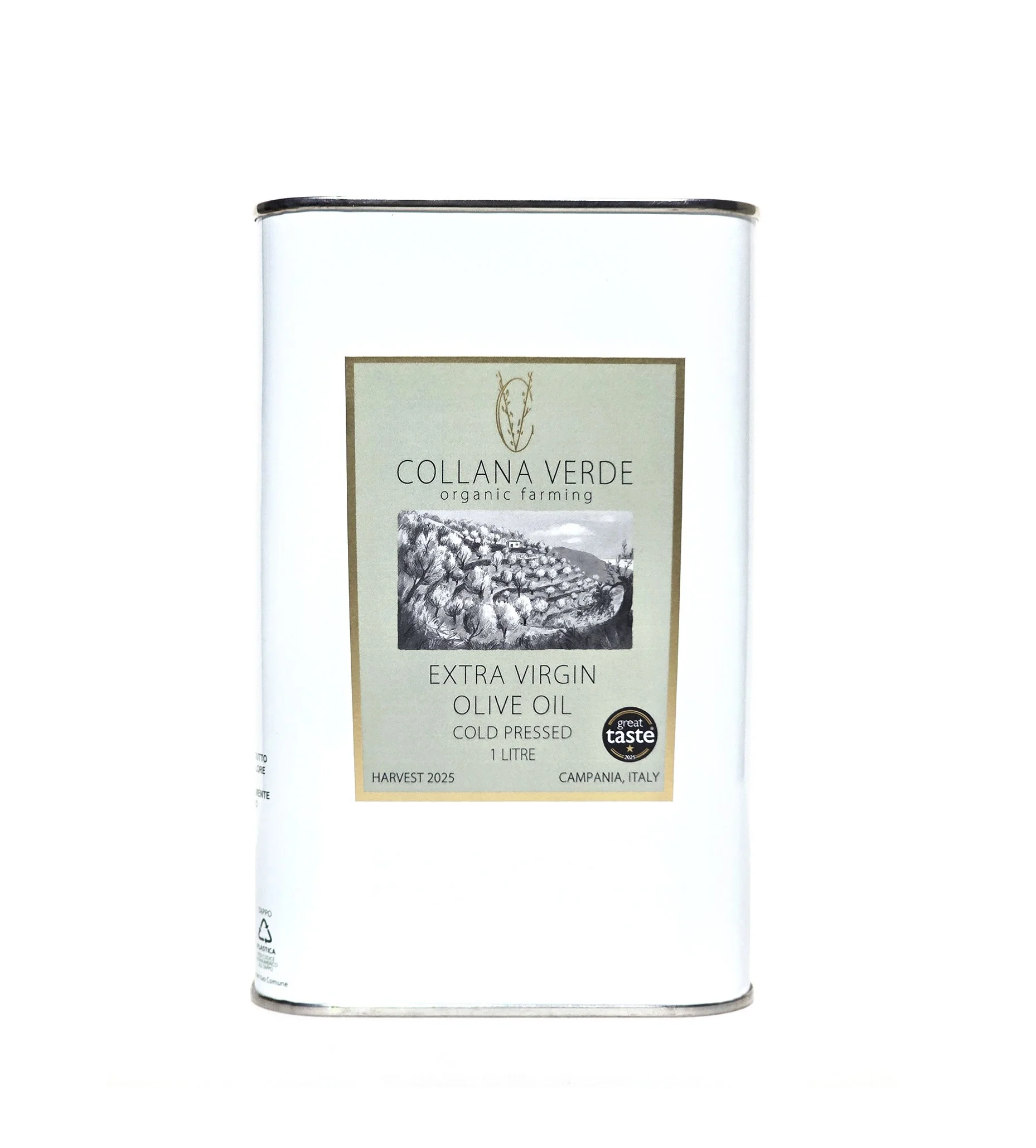 Collana Verde EVOO 1 Litre Harvest 2025