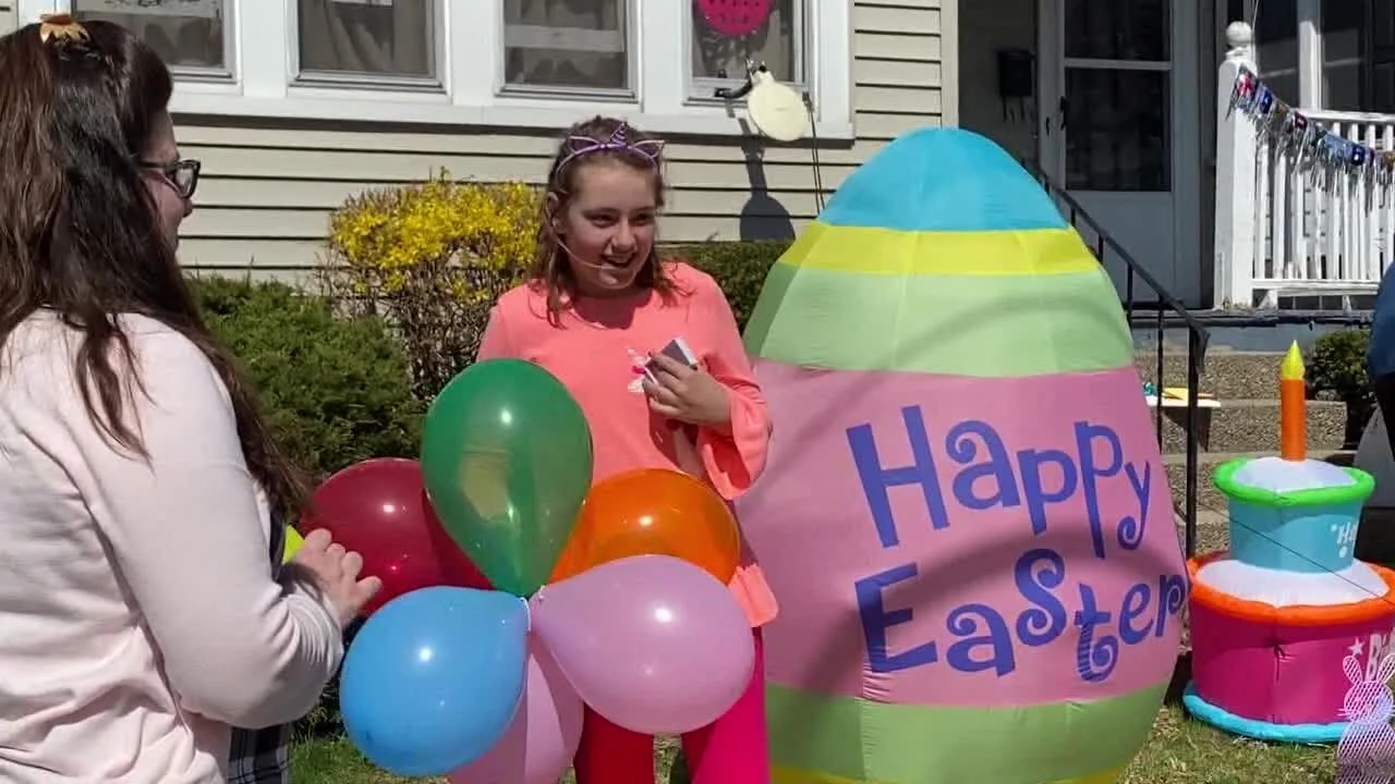 Albany Police Host Birthday Parade for Local Girl with Autism