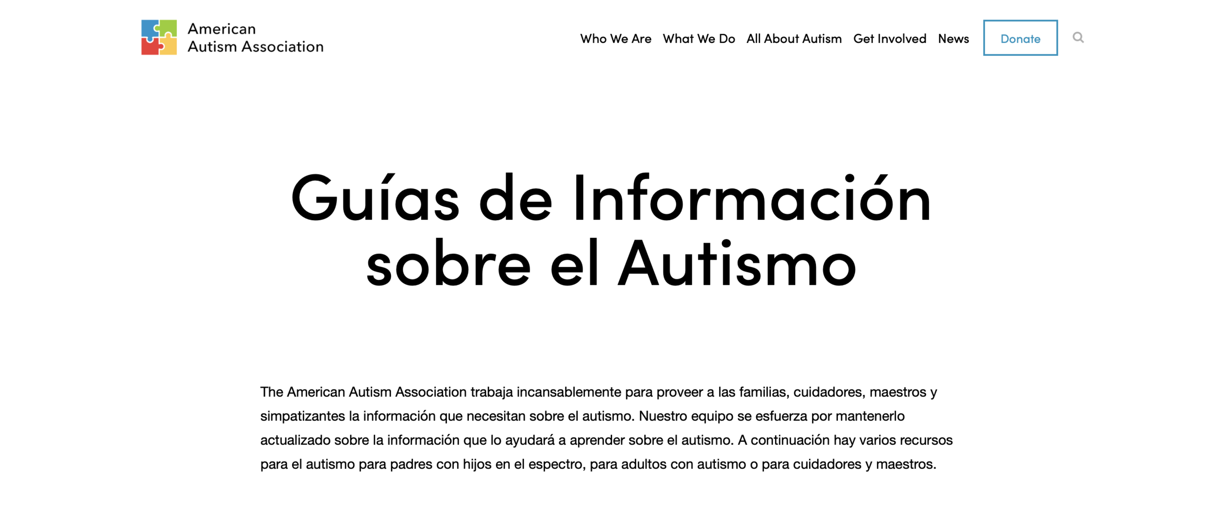 Announcing New Spanish Informational Guides on Our Website