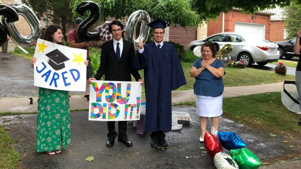 Graduation Parade Celebrates Toronto Student with Autism