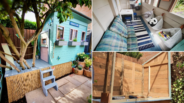 Family Builds ‘Lockdown Lodge’ Playhouse Son with Autism