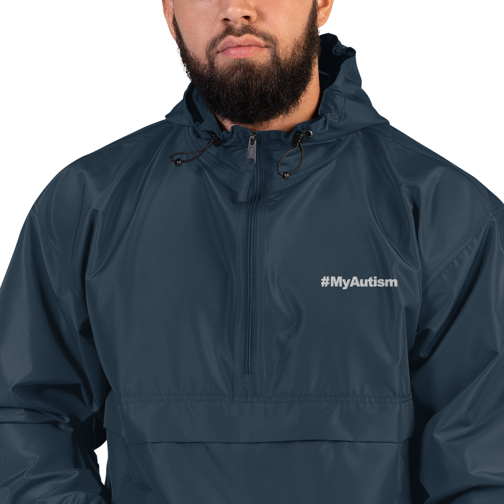 MyAutism Embroidered Champion Packable Jacket (Multiple Colors