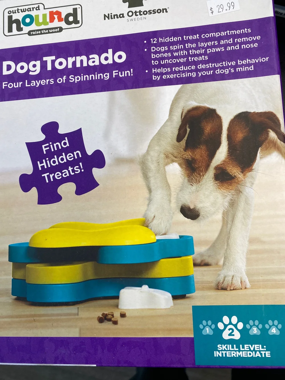 Tornado puzzle Pawsitive Attitude Dog Training