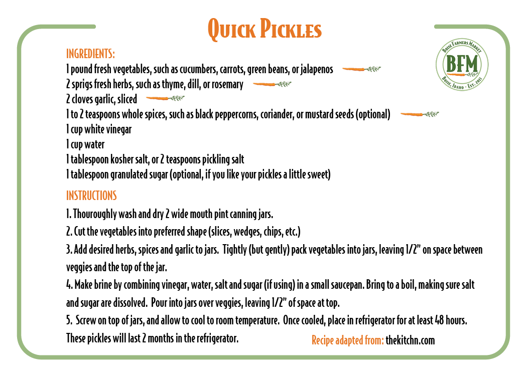 Quick Pickles