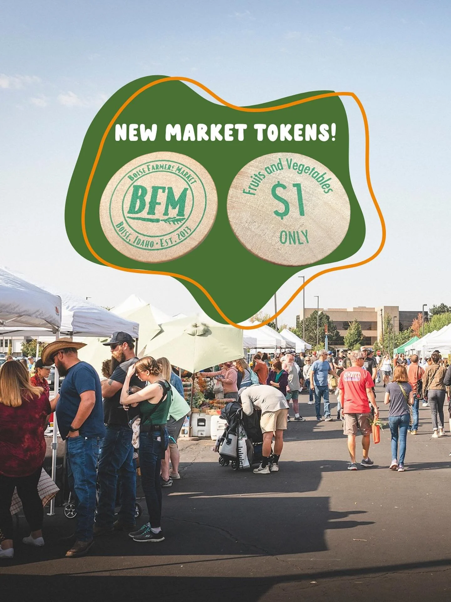 BFM and Central District Health (CDH) are partnering to educate market attendees about ways to increase brain health through healthy food options 🥕🧠

CDH will be at the market tomorrow, September 27th, with educational materials and $2 in free BFM 