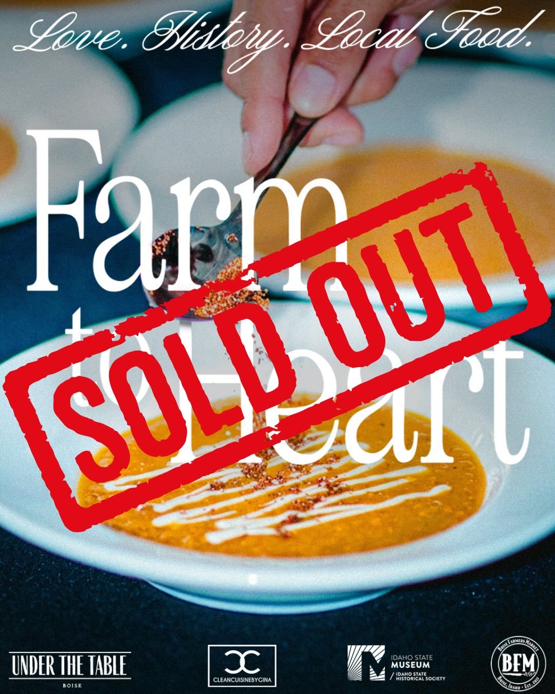 Our Farm to Heart dinner event on Valentine&rsquo;s Day is officially sold out! We are looking forward to celebrating a love of local with our community while enjoying a delectable farm to table dinner with heart, all in the beautiful setting of the 