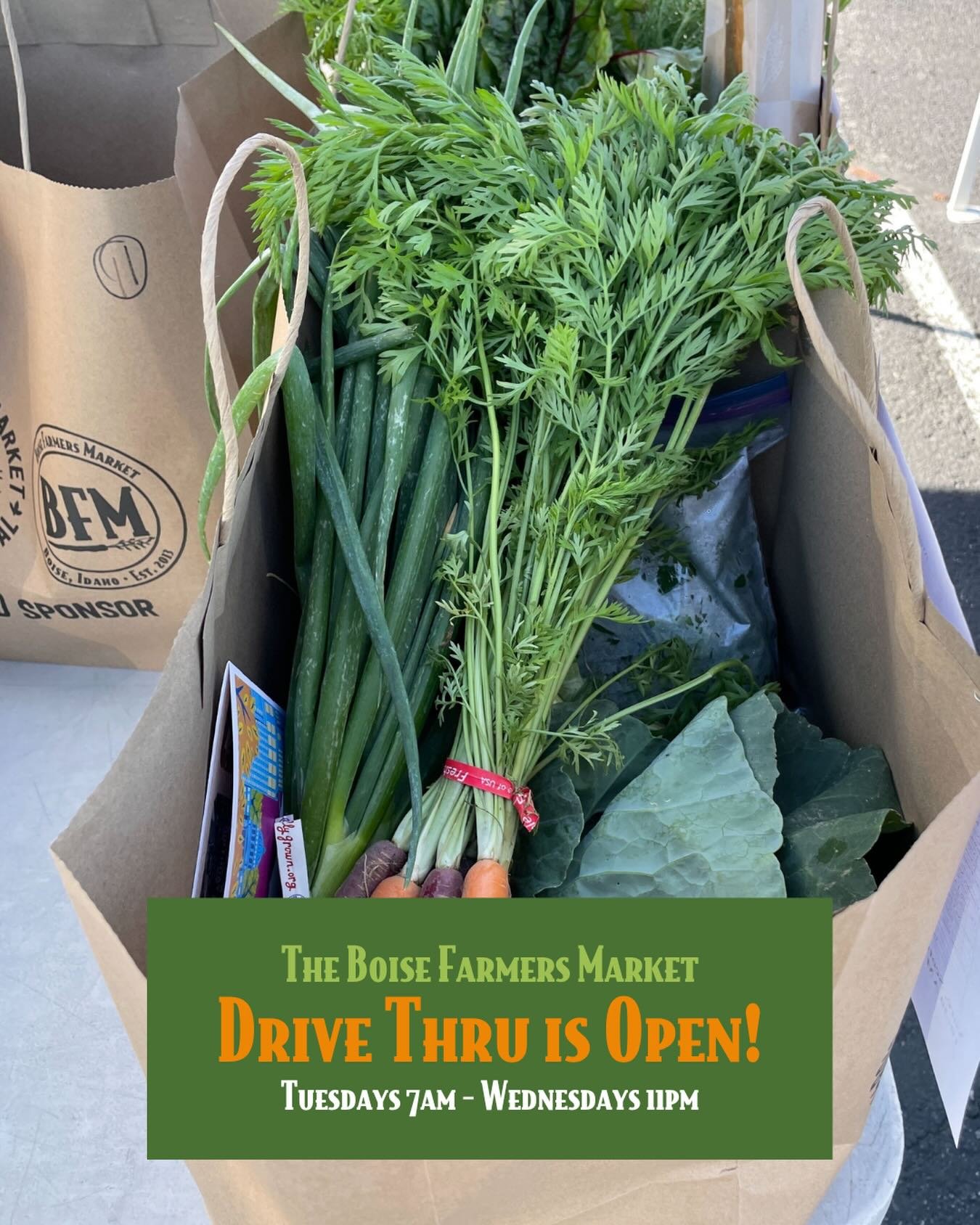 The BFM Drive Thru Store is OPEN for the first week of the 2026 Market Season! This is the perfect option for folks who want farm fresh and locally made goodies, but aren&rsquo;t able to spend time at the Walk Thru market on Saturdays. 

Orders can b