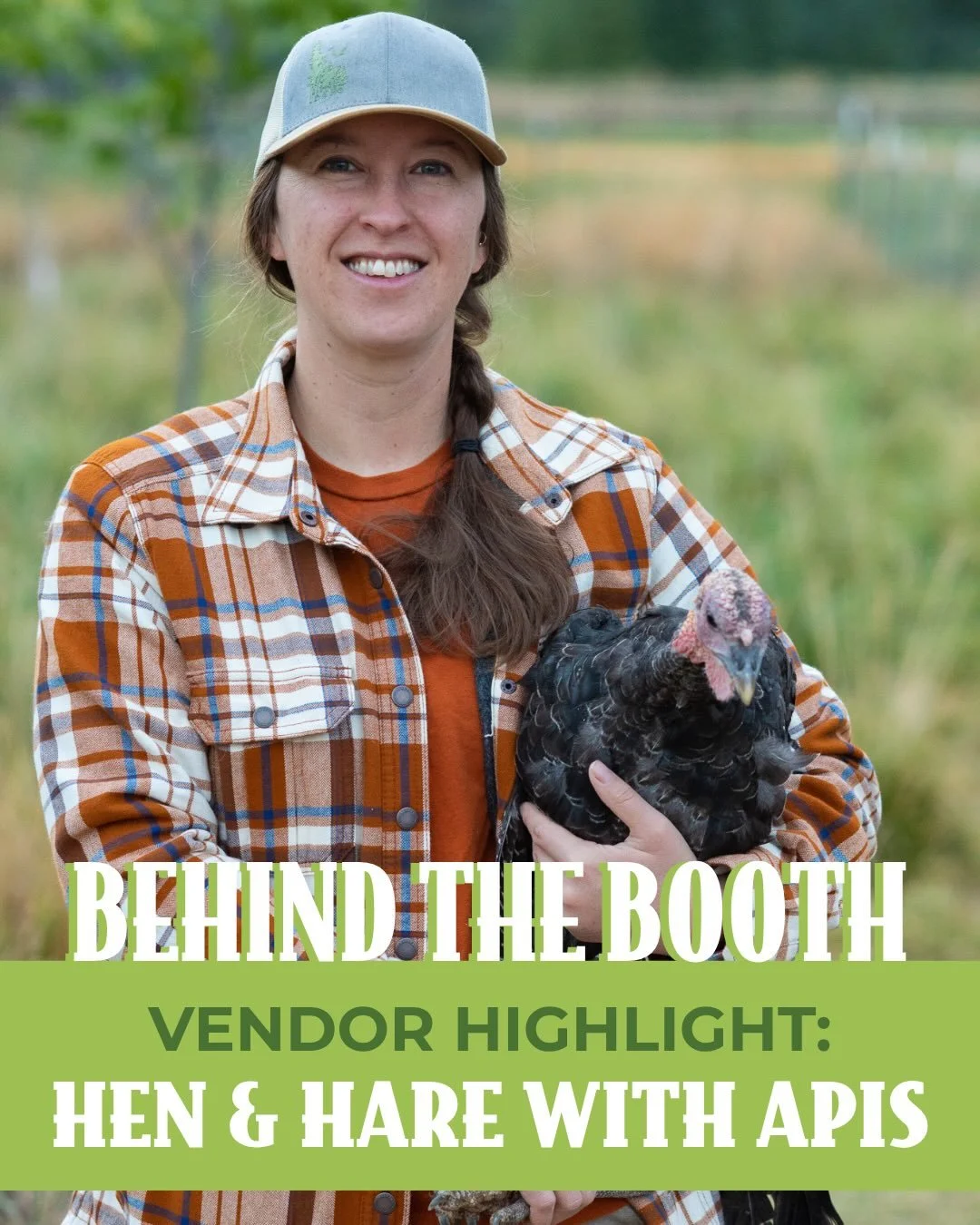 Heading to the market today? Be sure to stop by and say hello to Jessica Harold, owner of @henandhare and @apisidaho! 

Jessica shared with us her experience as a vendor at the Boise Farmers Market, and the importance of community to her business pra