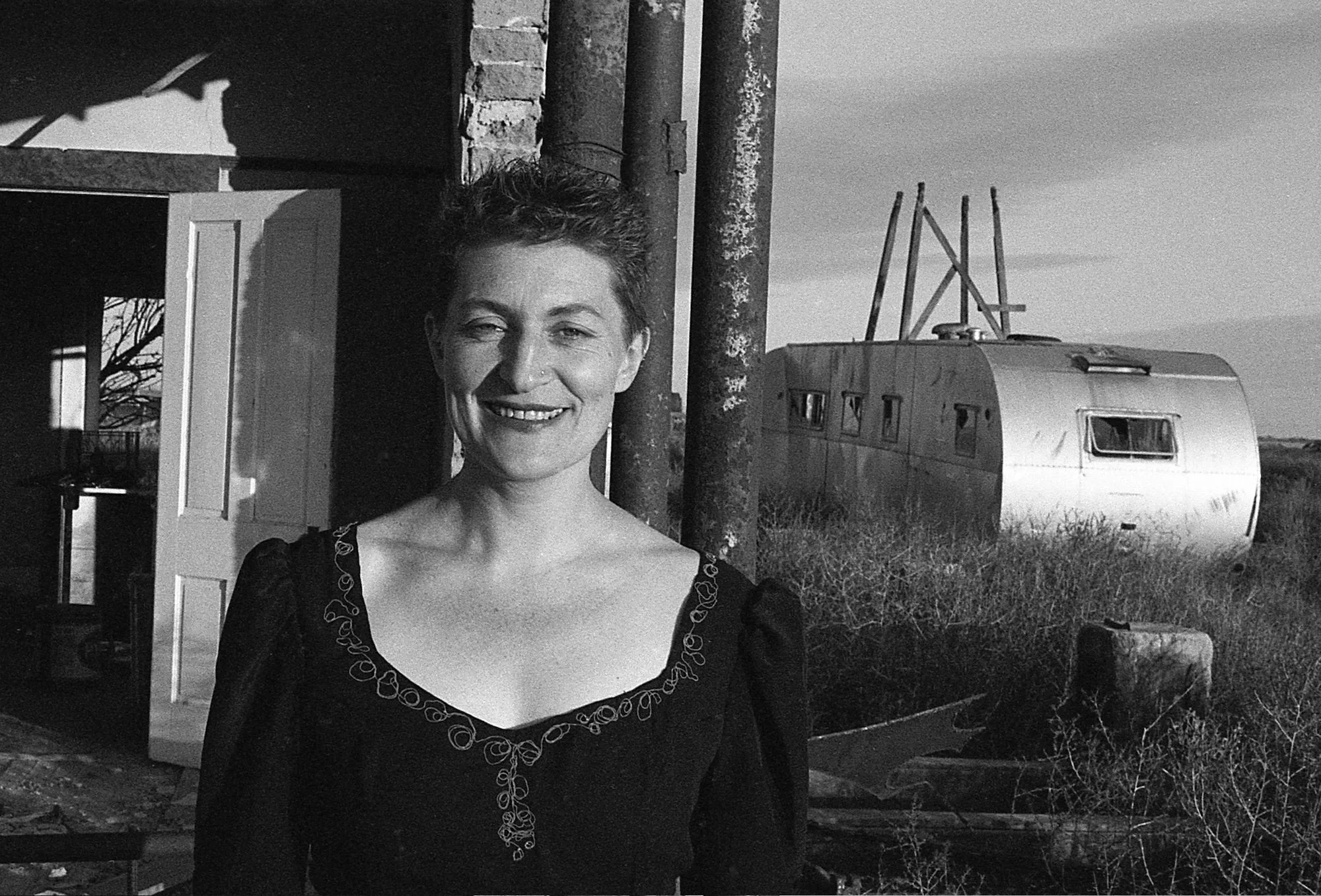 Viv by house, New Mexico
