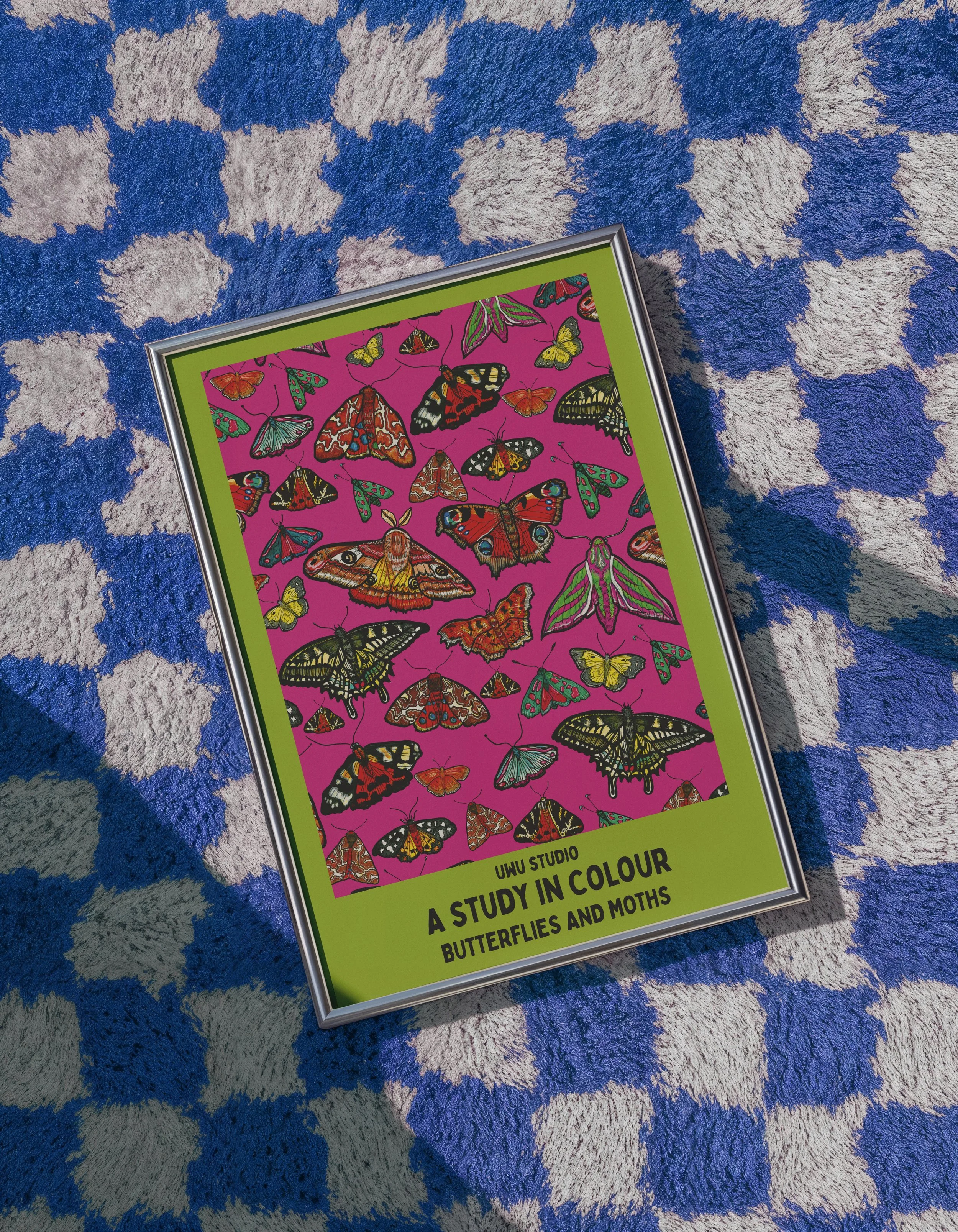 CHECKERED green pink buttrfly..jpeg
