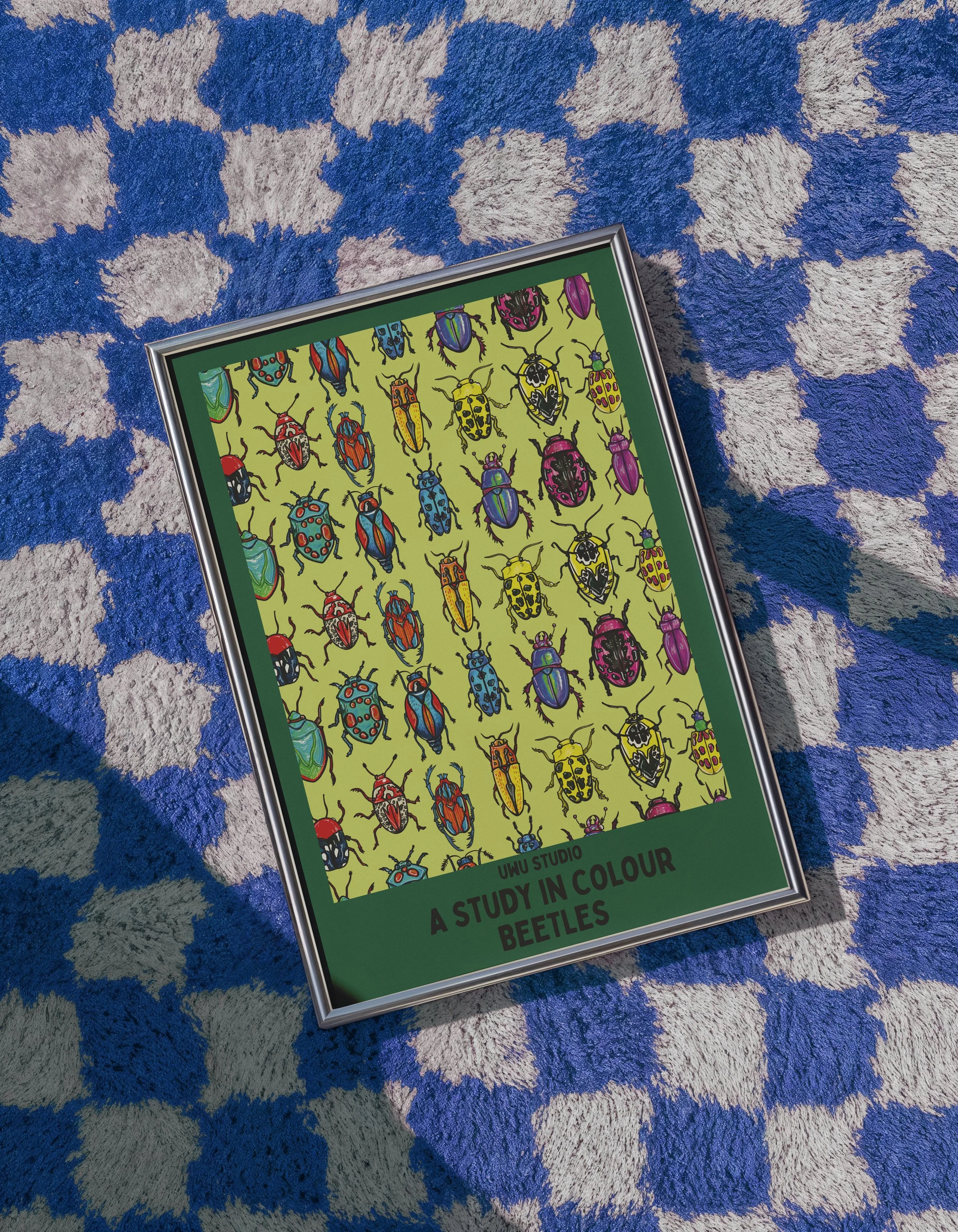 CHECKERED green on mint beetle .jpeg