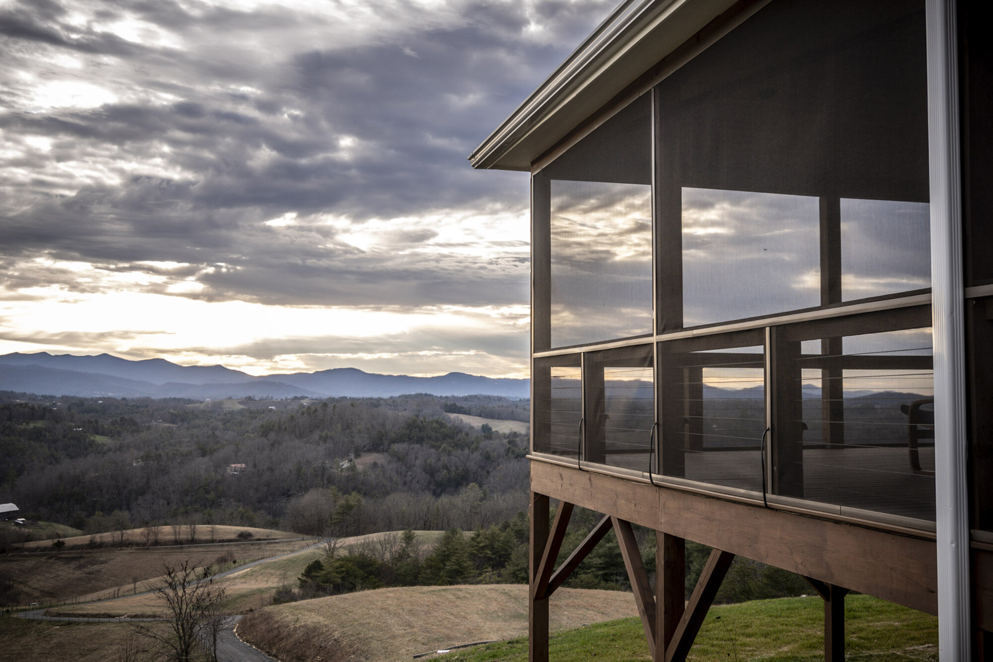  Custom home builder in Madison County, NC. Green home builder, timber frame, locally sourced timber. Residential general contractor. 