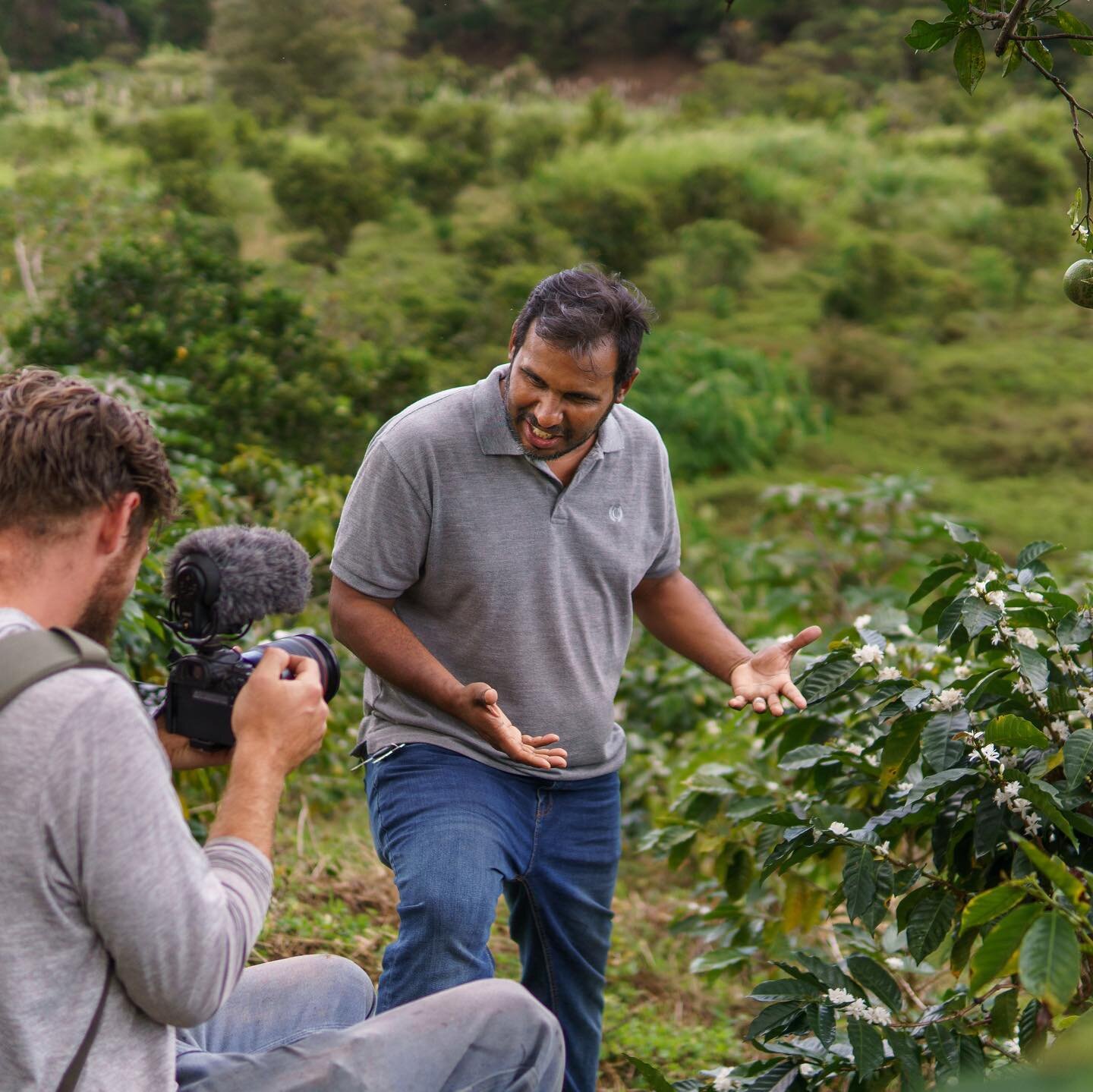 We buy all of our coffee with a handshake. No middle men. No massive corporations. Visiting coffee farms has turned into a passion of ours and we love learning from the coffee farmers about their harvest. We evaluate the coffee together and find a sp