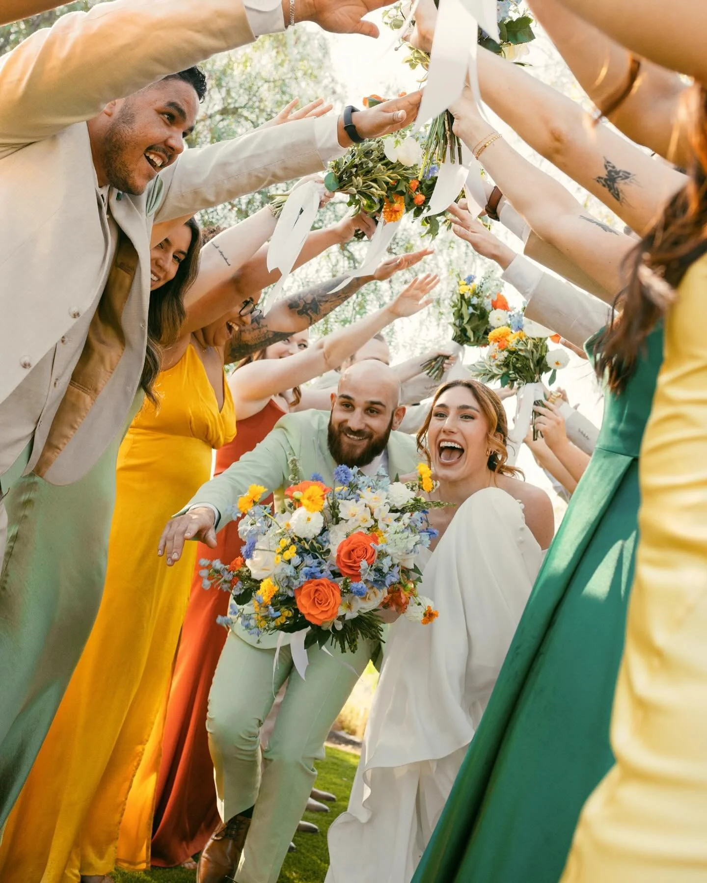 Some favs from Ivo &amp; Krystal&rsquo;s wedding day &mdash; all the color, all the laughs, all the family traditions, and all the happy tears. Having captured their engagement, this day was such a sweet full circle moment for me. These two were made