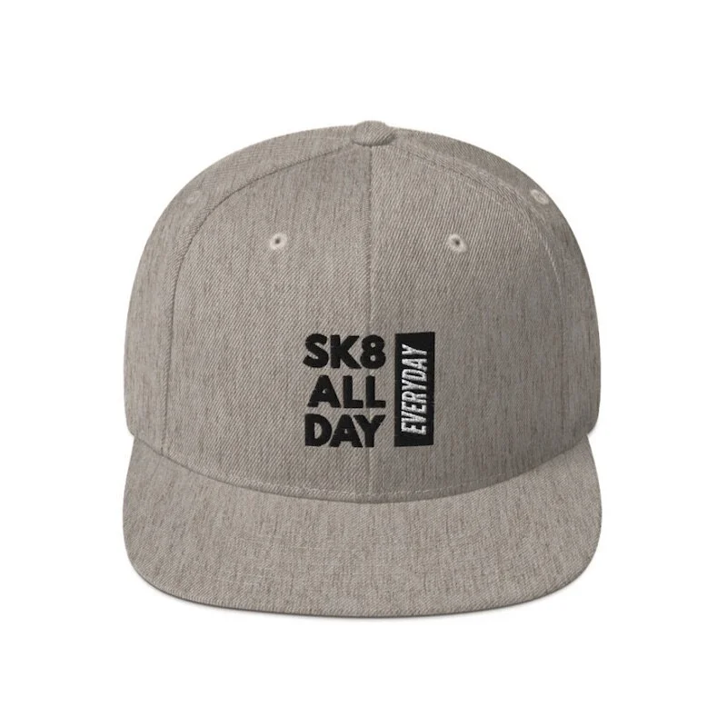 SK8 All Day Snapback Hat (5 colors)