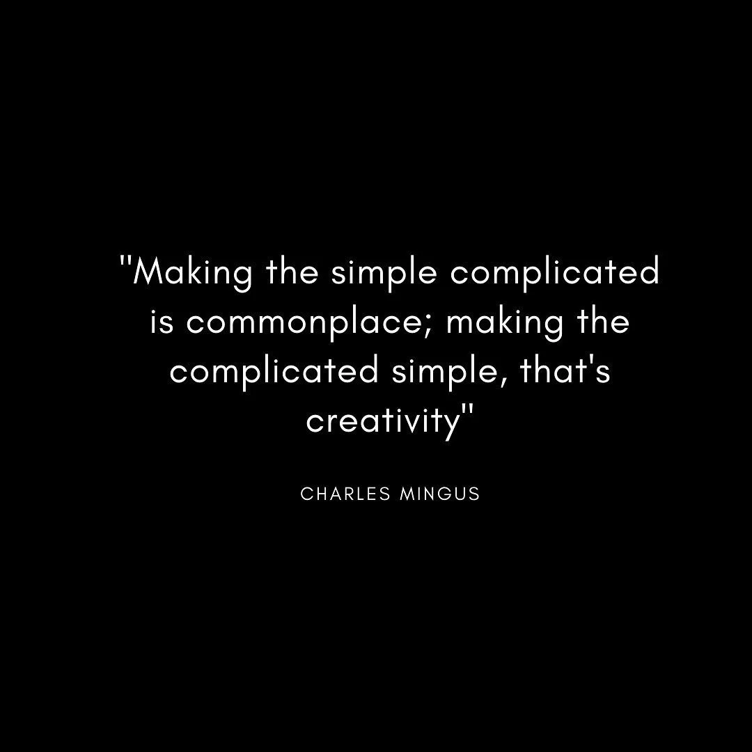 Let it be simple 
.
.
.
#charlesmingus #creativity #songwriting #songwritingprocess #songwritersofinstagram #charlesmingus