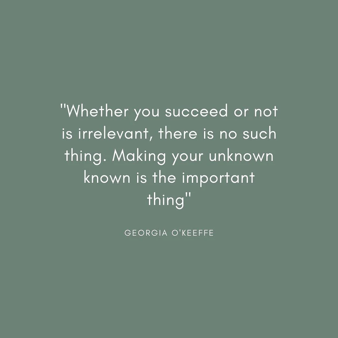 Love the idea that the whole point is &ldquo;Making your unknown known&rdquo; 
.
.
.
.
.
#georgiaokeeffe #creativity #creativityeveryday #art #songwriting #songwritingprocess #artisticprocess