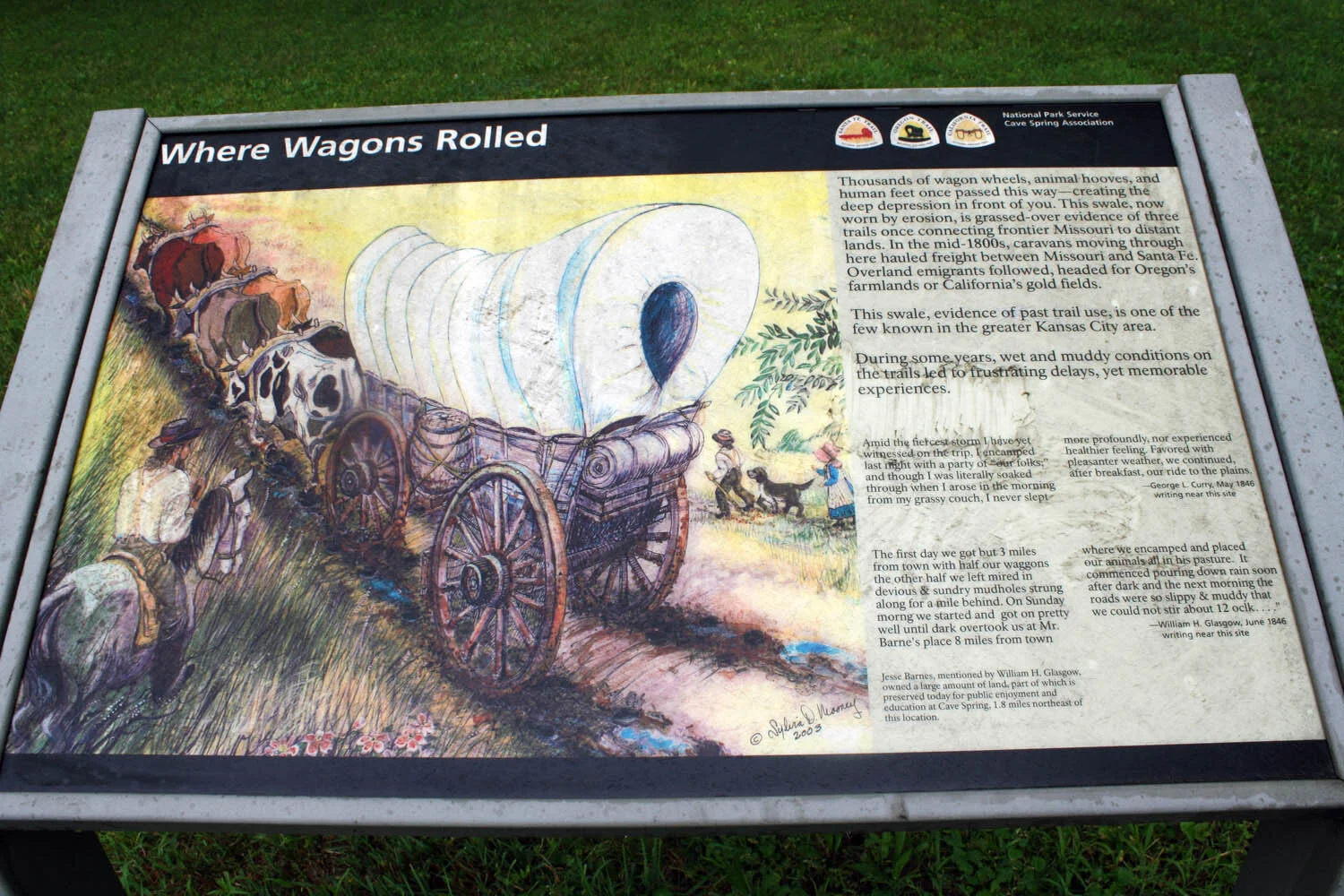 Where Wagons Rolled Exhibit