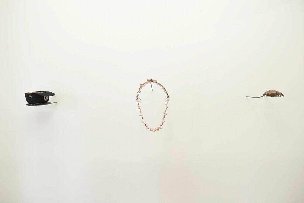 Carlos Sandoval de Leon: From from, installation images at Cindy Rucker Gallery