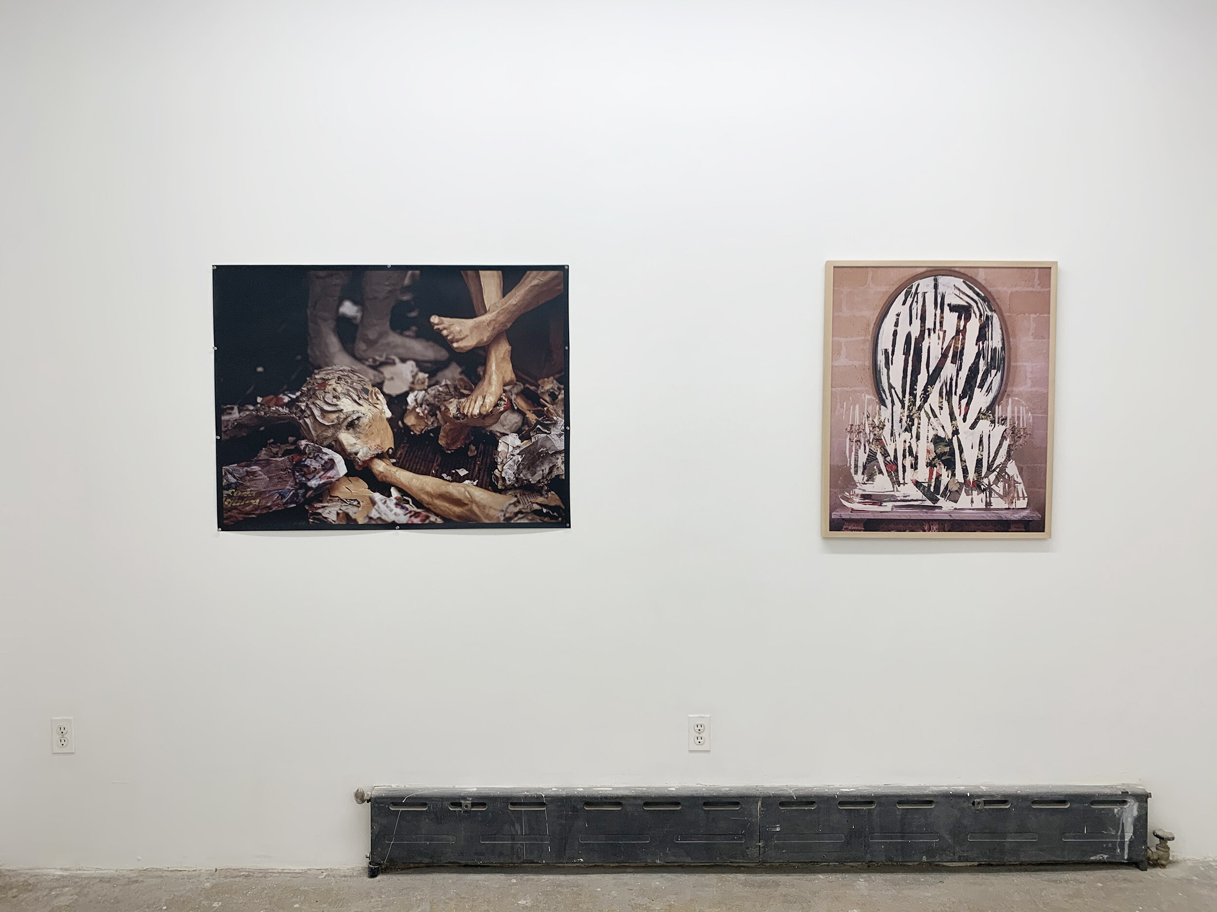 Juan Pablo Langlois Vicuña, Rusty Shackleford,  installation images, None Sing exhibition at Cindy Rucker Gallery