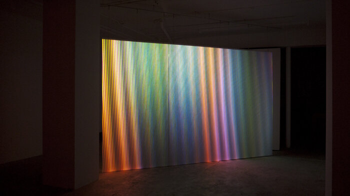 Installation image from the 2012 Robyn Voshardt/Sven Humphre exhibition, SAME BUT INDIFFERENT, at Cindy Rucker Gallery