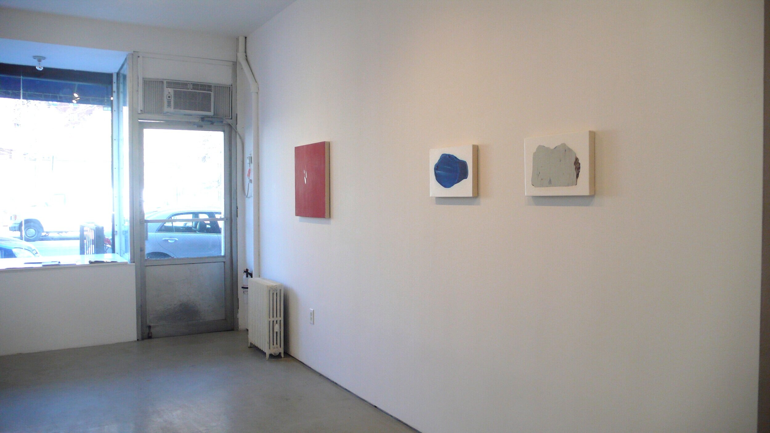 Installation image from the 2009 Miyeon Lee exhibition, CONCRETE UNIVERSE, at Cindy Rucker Gallery, Number 35