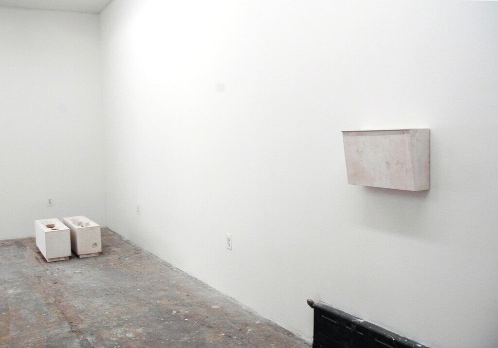 Installation image from the 2015 Gereon Krebber exhibition, Limbic Turn, at Cindy Rucker Gallery