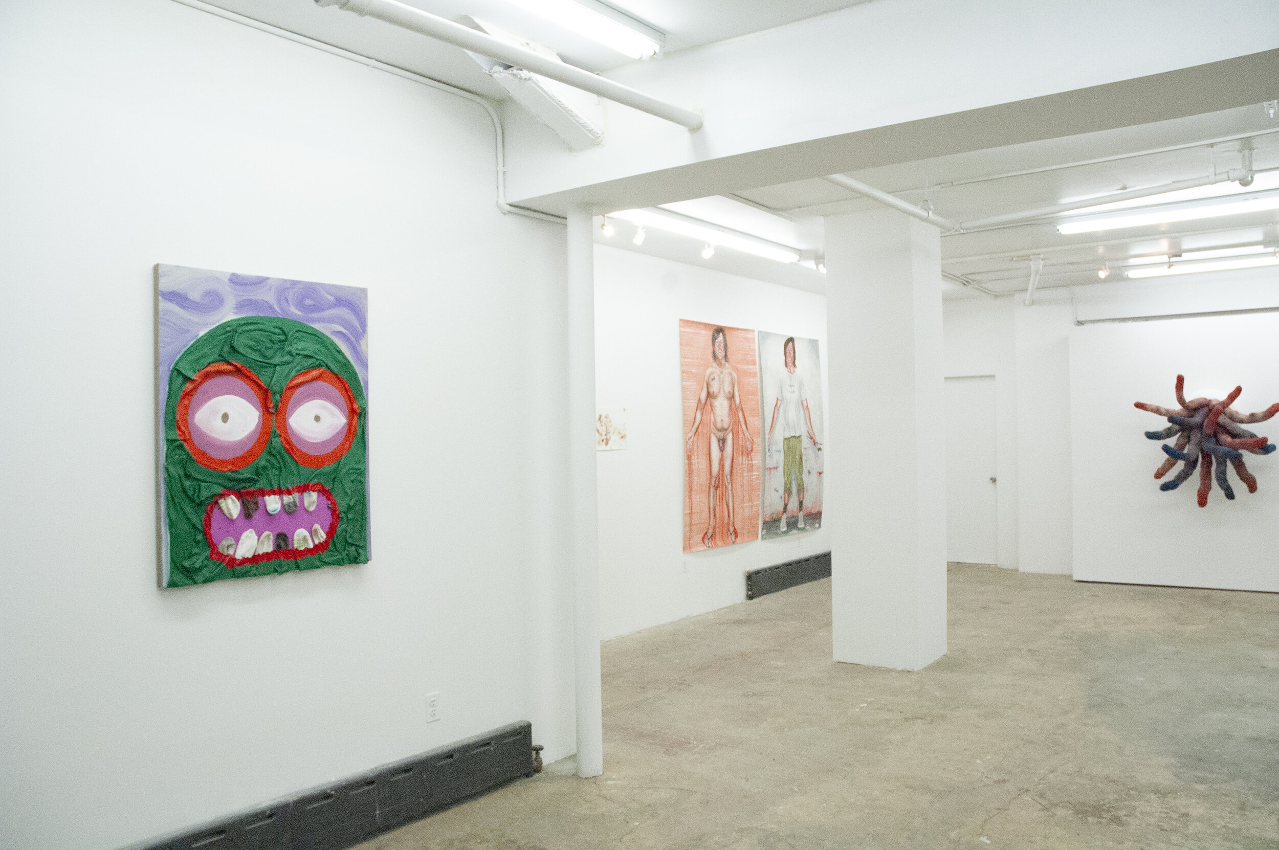 Hello Nasty, Curated by Chris Bors, featuring works by Chris Bors, Paul Brainard, Dawn Frasch, Aaron Johnson, Hein Koh, Tom Sanford, Aaron Zimmerman, at Cindy Rucker Gallery