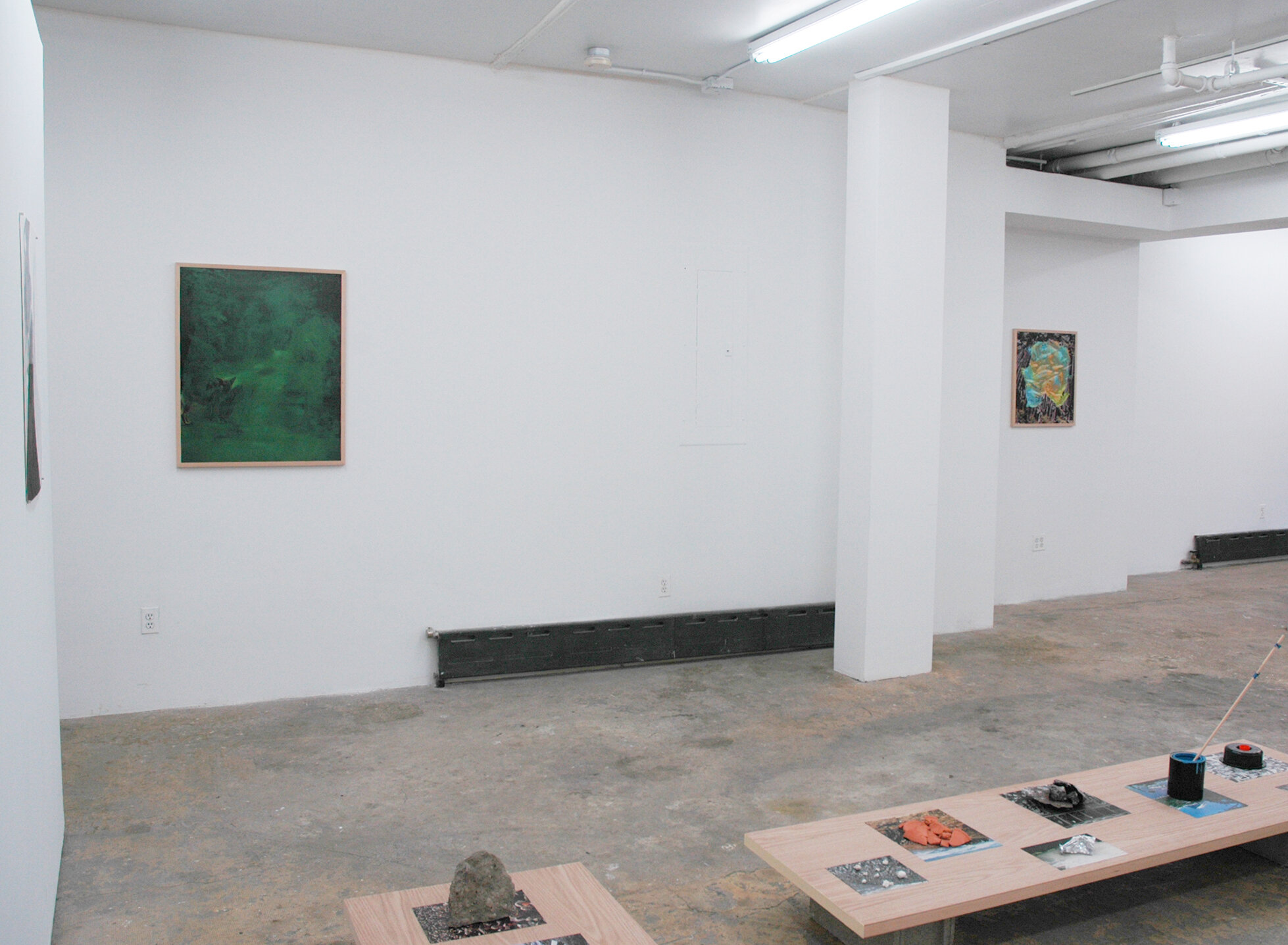 Installation image from the 2012 exhibition, Adam Hayes/Rusty Shackleford, at Cindy Rucker Gallery
