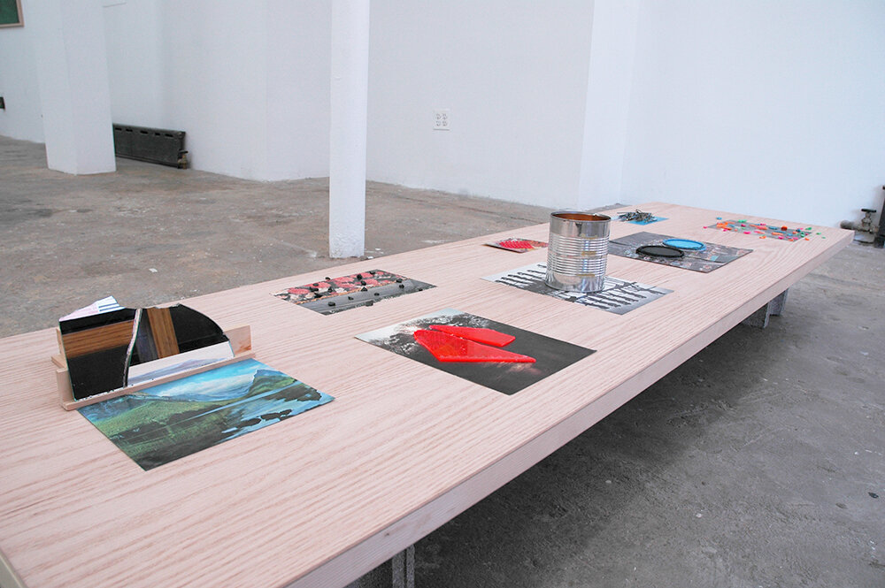 Installation image from the 2012 exhibition, Adam Hayes/Rusty Shackleford, at Cindy Rucker Gallery
