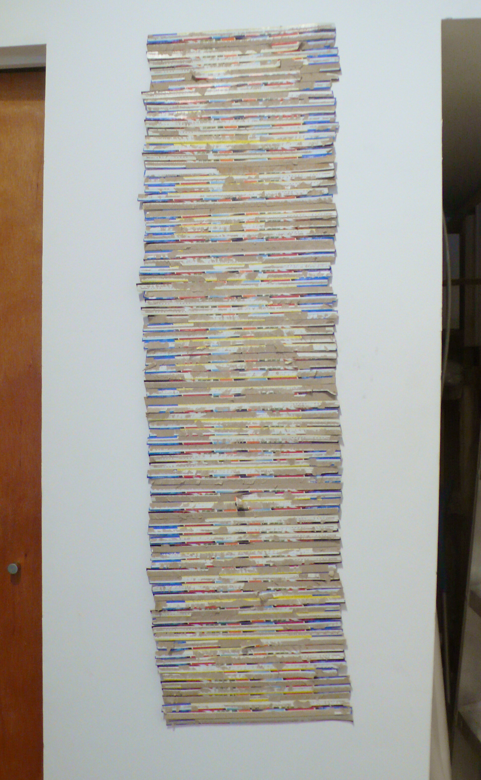 Installation image from the 2010 exhibition, Carlos Sandoval De Leon, at Cindy Rucker Gallery
