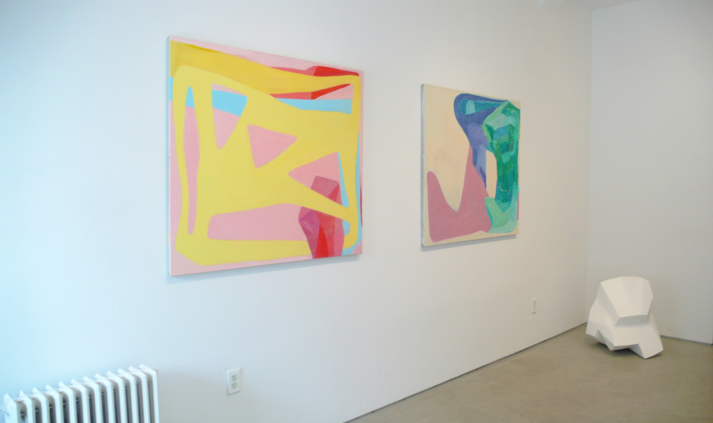  Installation image from the 2010 Charles Dunn exhibition, Demons, at Cindy Rucker Gallery