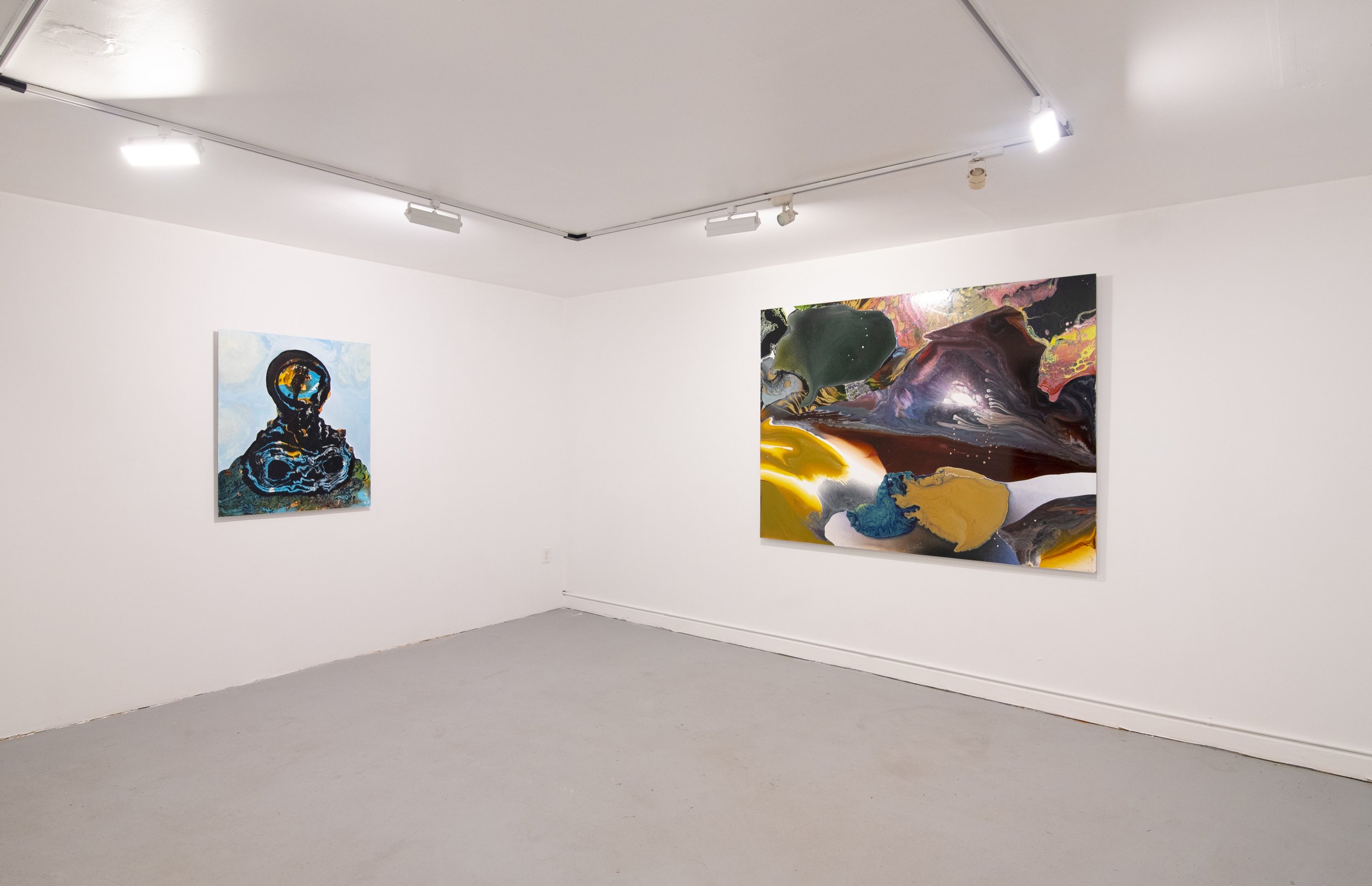 Dave Bopp: Fear of the Invisible - Installation image 2022 - Cindy Rucker Gallery (Copy)