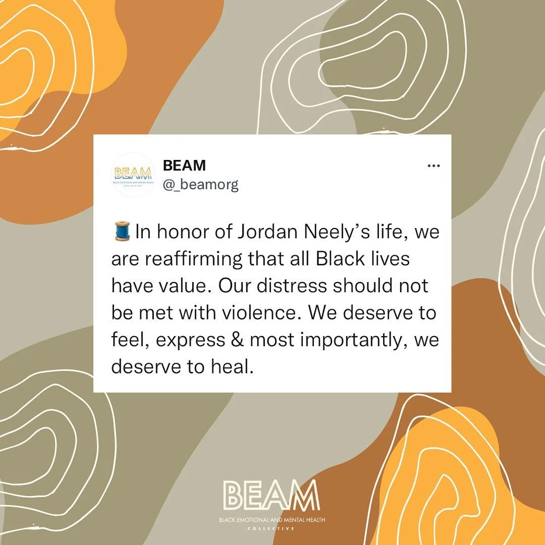 In honor of Jordan Neely&rsquo;s life, we are reaffirming that ALL Black lives matter. Our distress should not be met with violence. We all deserve the space to feel and to heal. 
We are monitoring the situation and are working with our partners to d