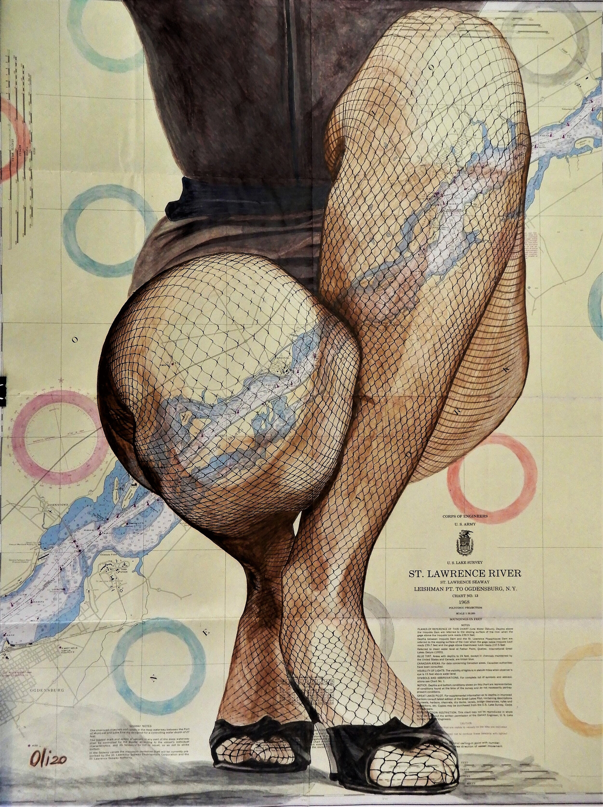 Lignes tendues IV - Tight Lines IV, 2020