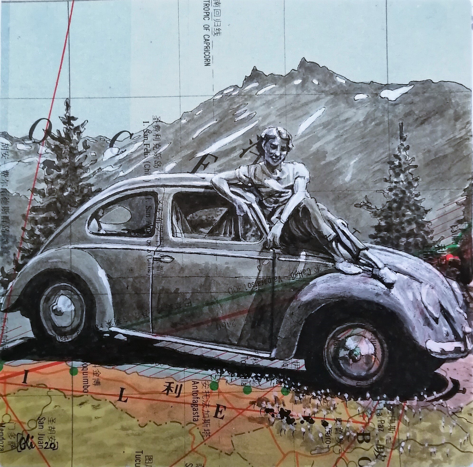 Tropique de la coccinelle - Beetle Tropics, 2020 (série miniatures n. 8)