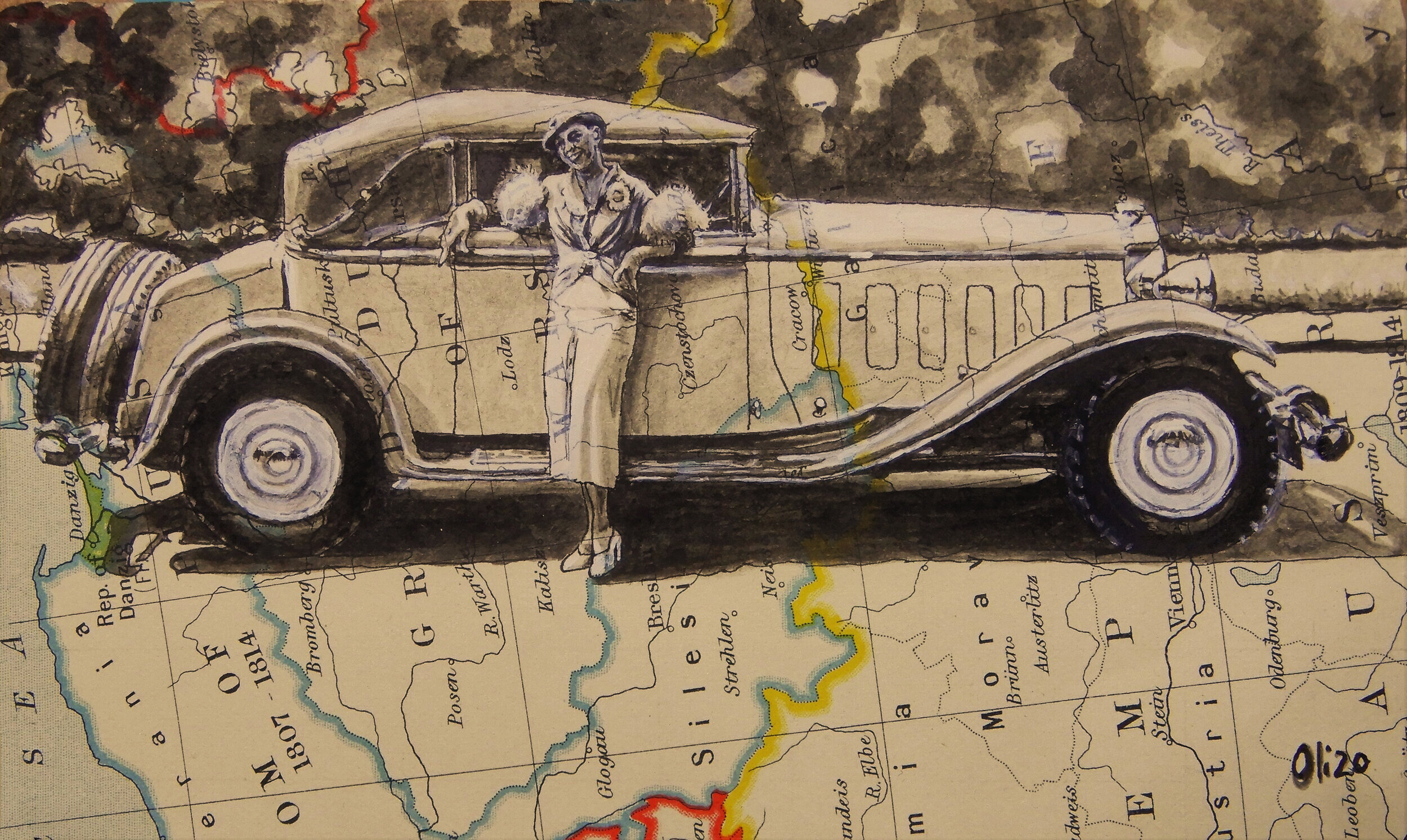 Hommage à Josephine - Tribute to Josephine, 2020 (séries miniatures n. 13)