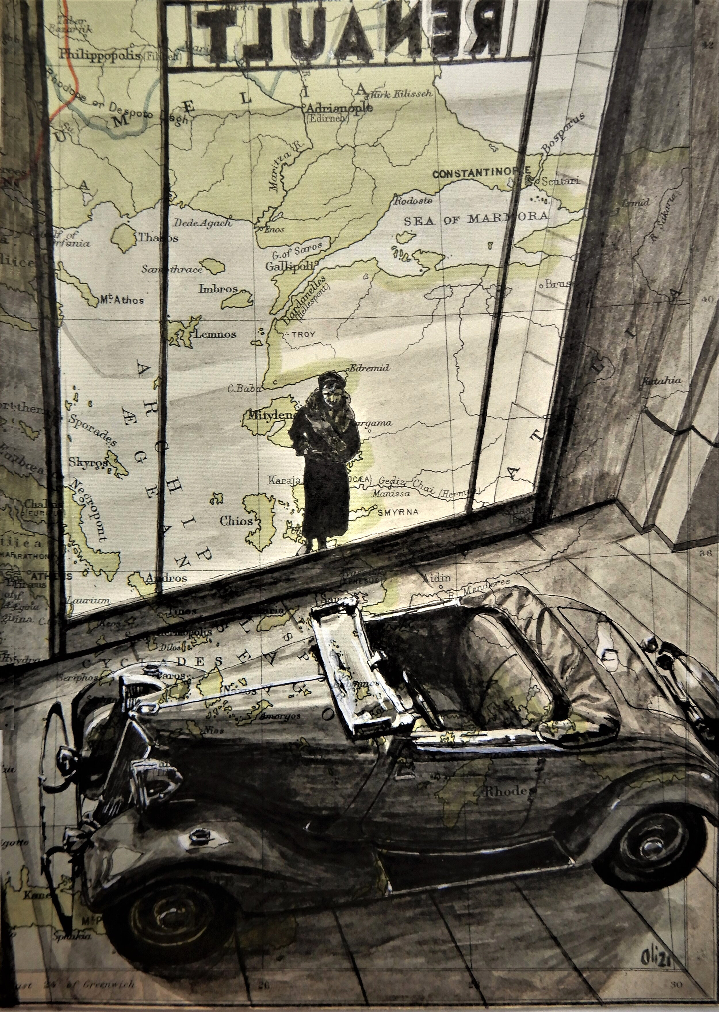 Lèche-vitrine - Window shopping, 2021