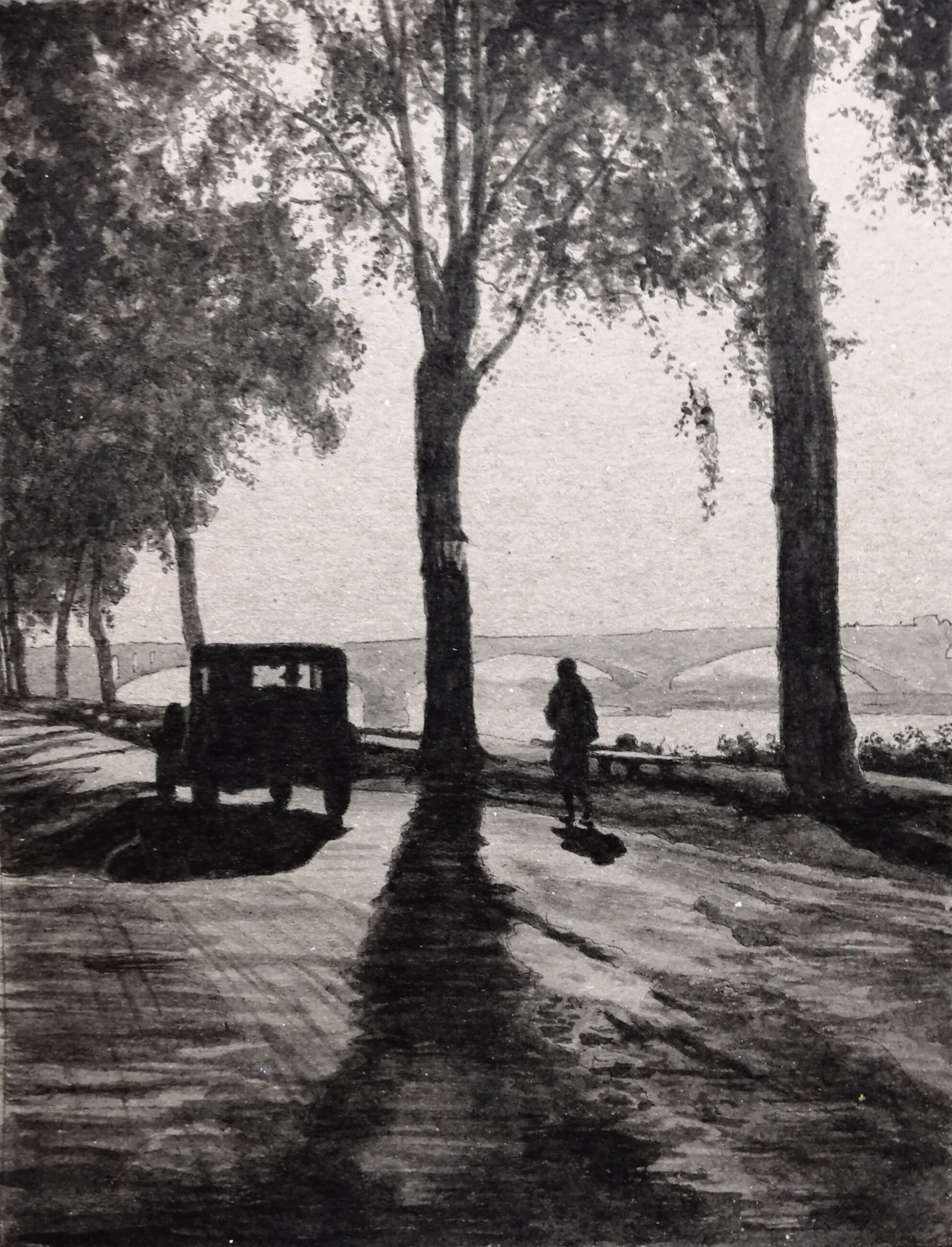 Aube au bord de la Loire - Dawn by the Loire river, 2021