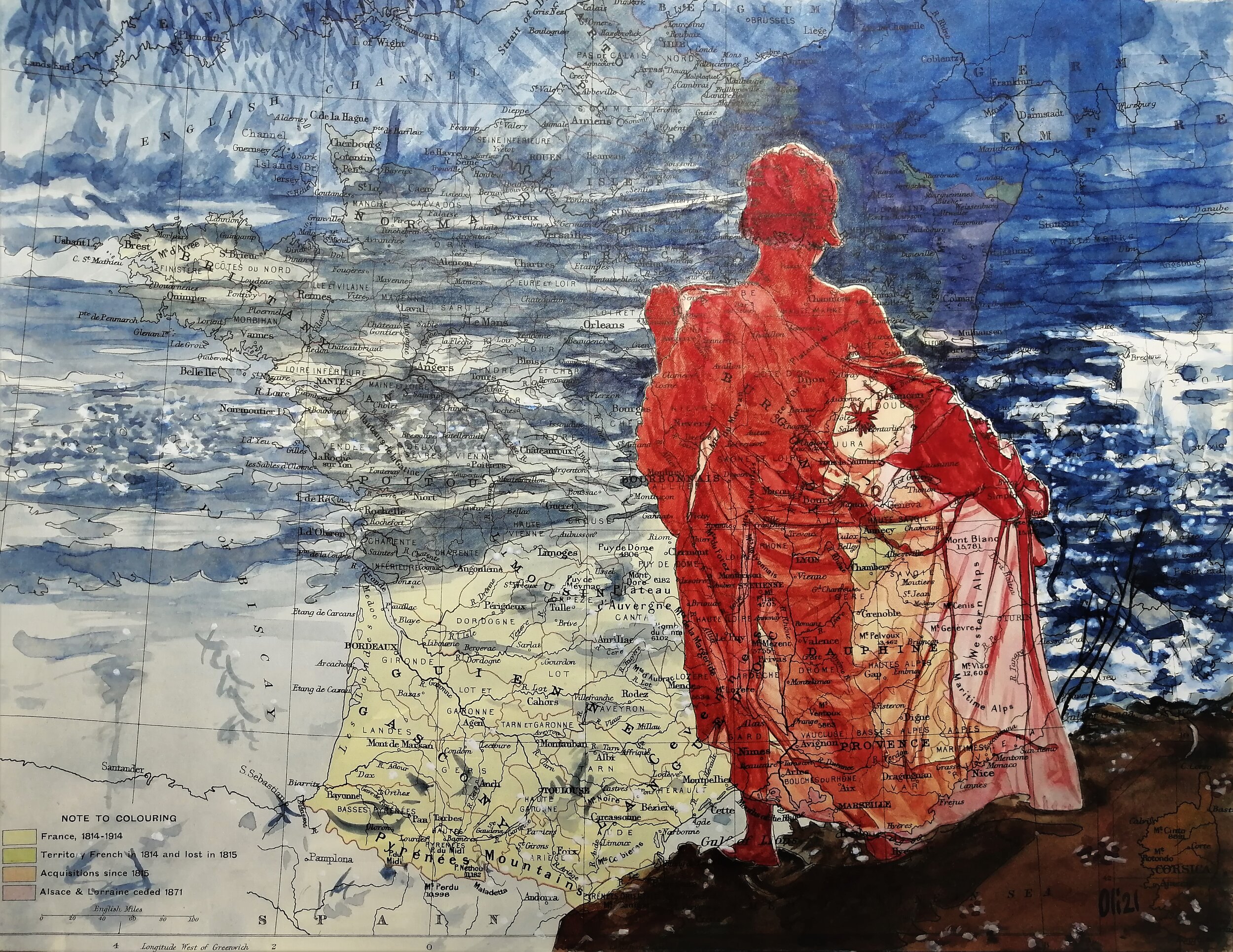 Contre-jour aux nénuphars - Backlight with water lilies, 2021