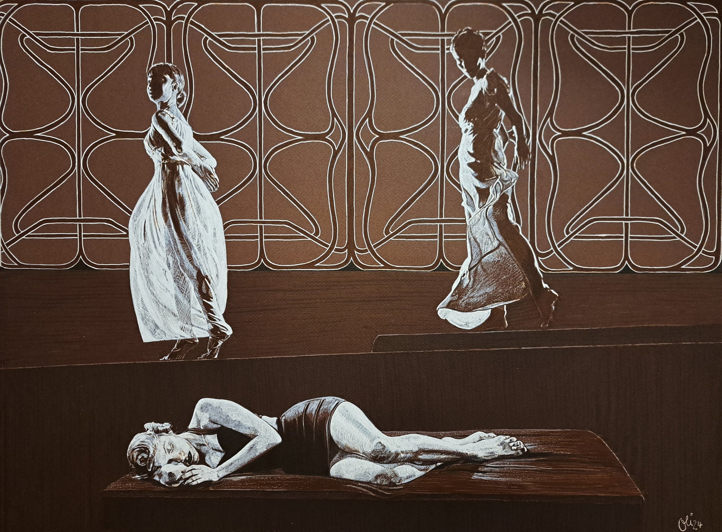 Mouvement figé - Still motion, 2024