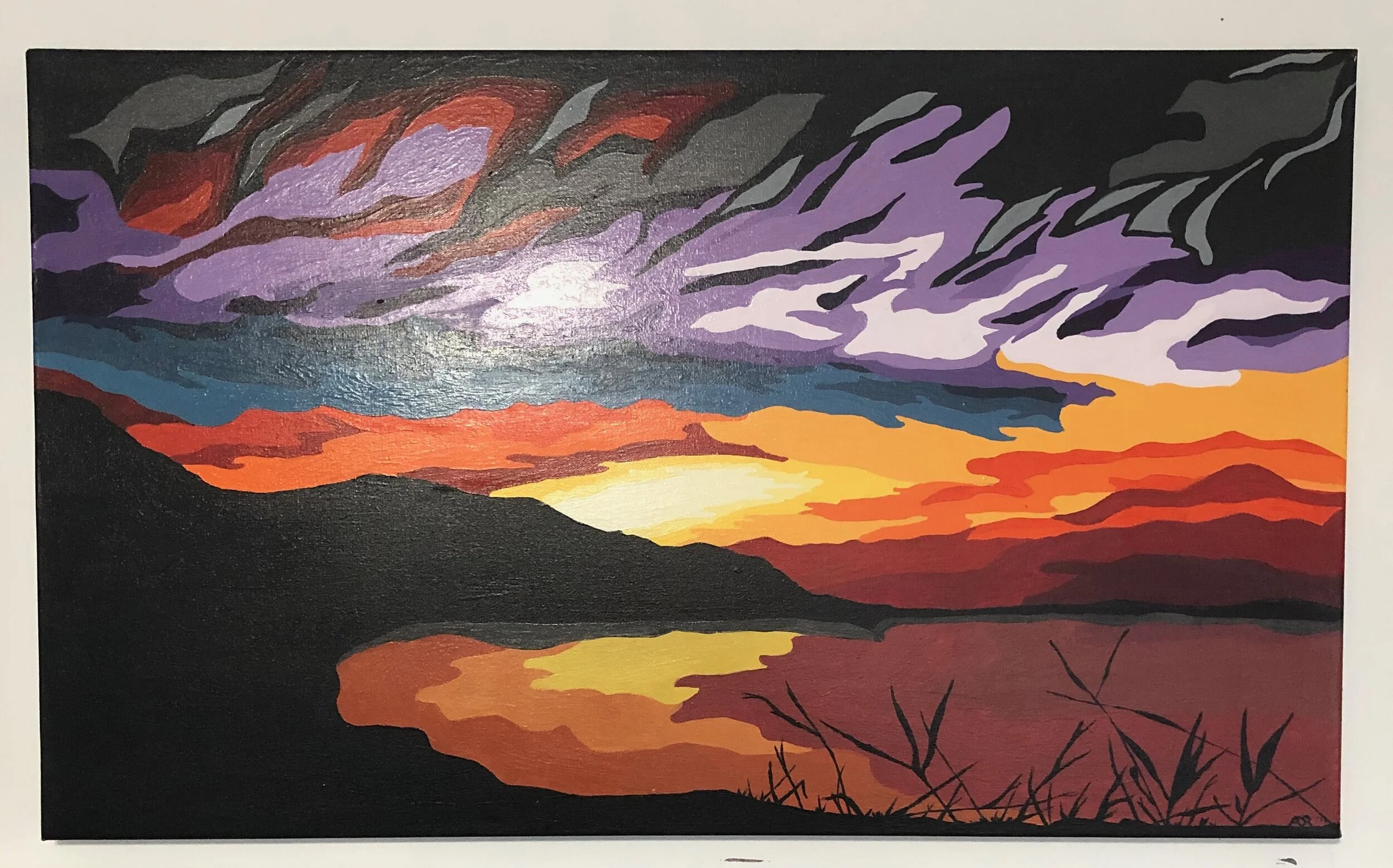 20”x30” acrylic on canvas