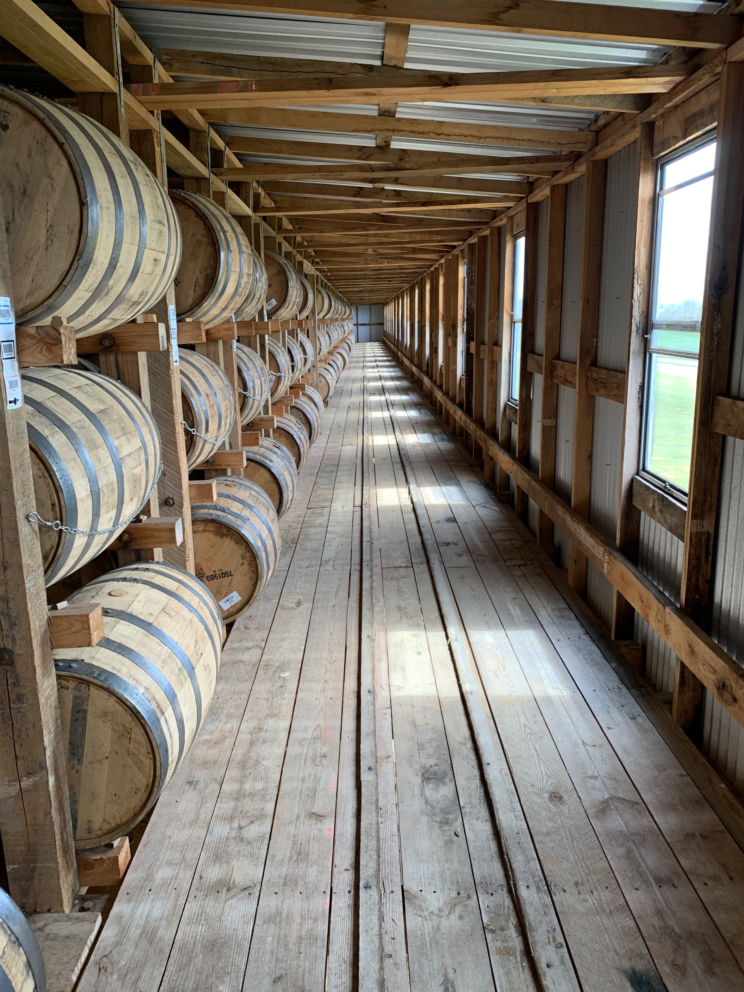 A barrelhouse in Kentucky.
