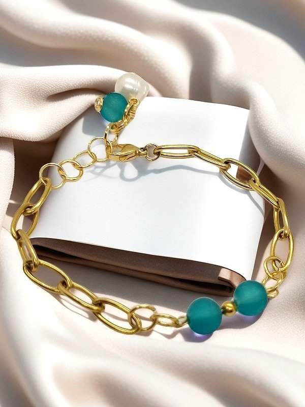SQ3886054 Steel Crystal Bracelet