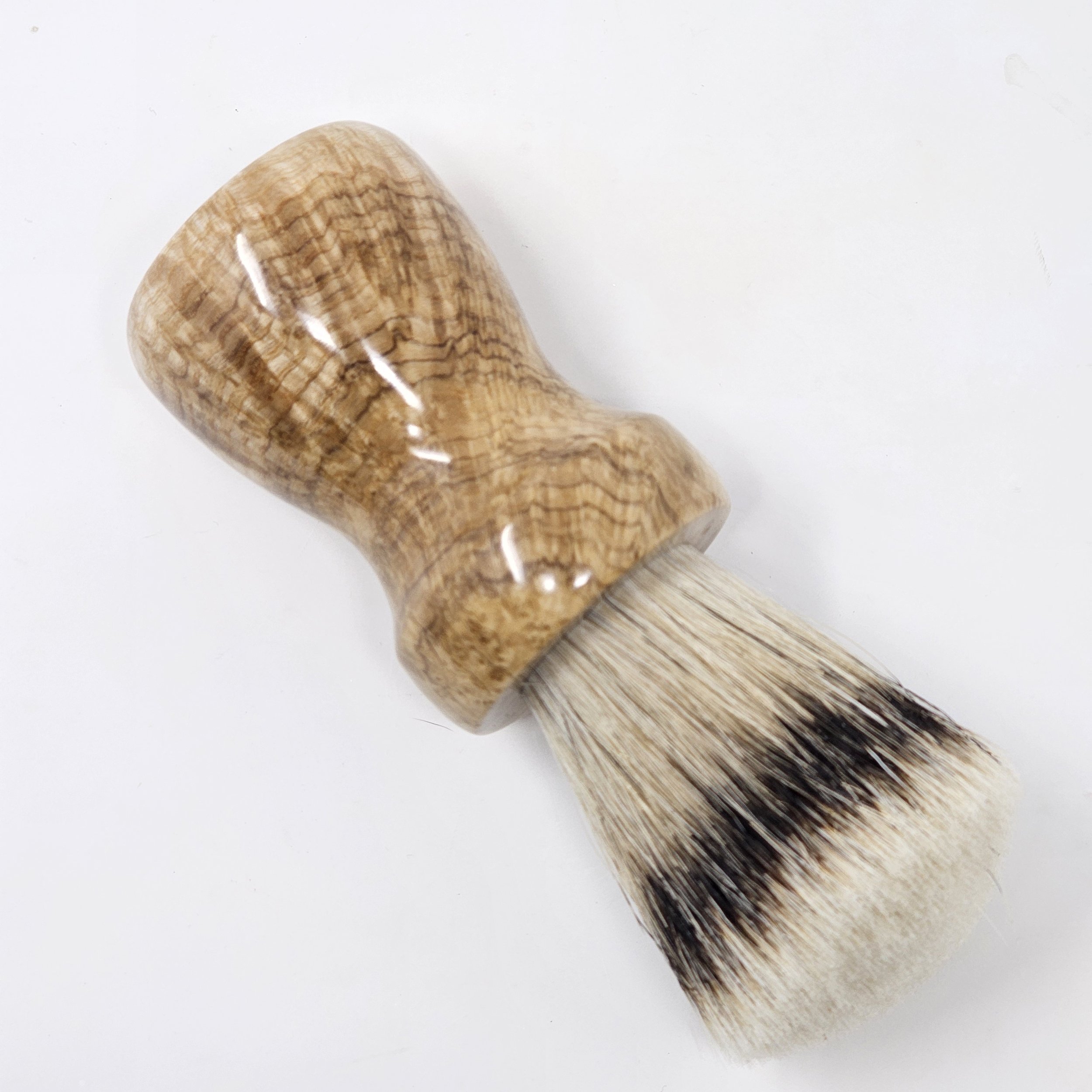 601 - Black Ash Burl 26mm Shaving Brush 26mm Shaving Brush Handle