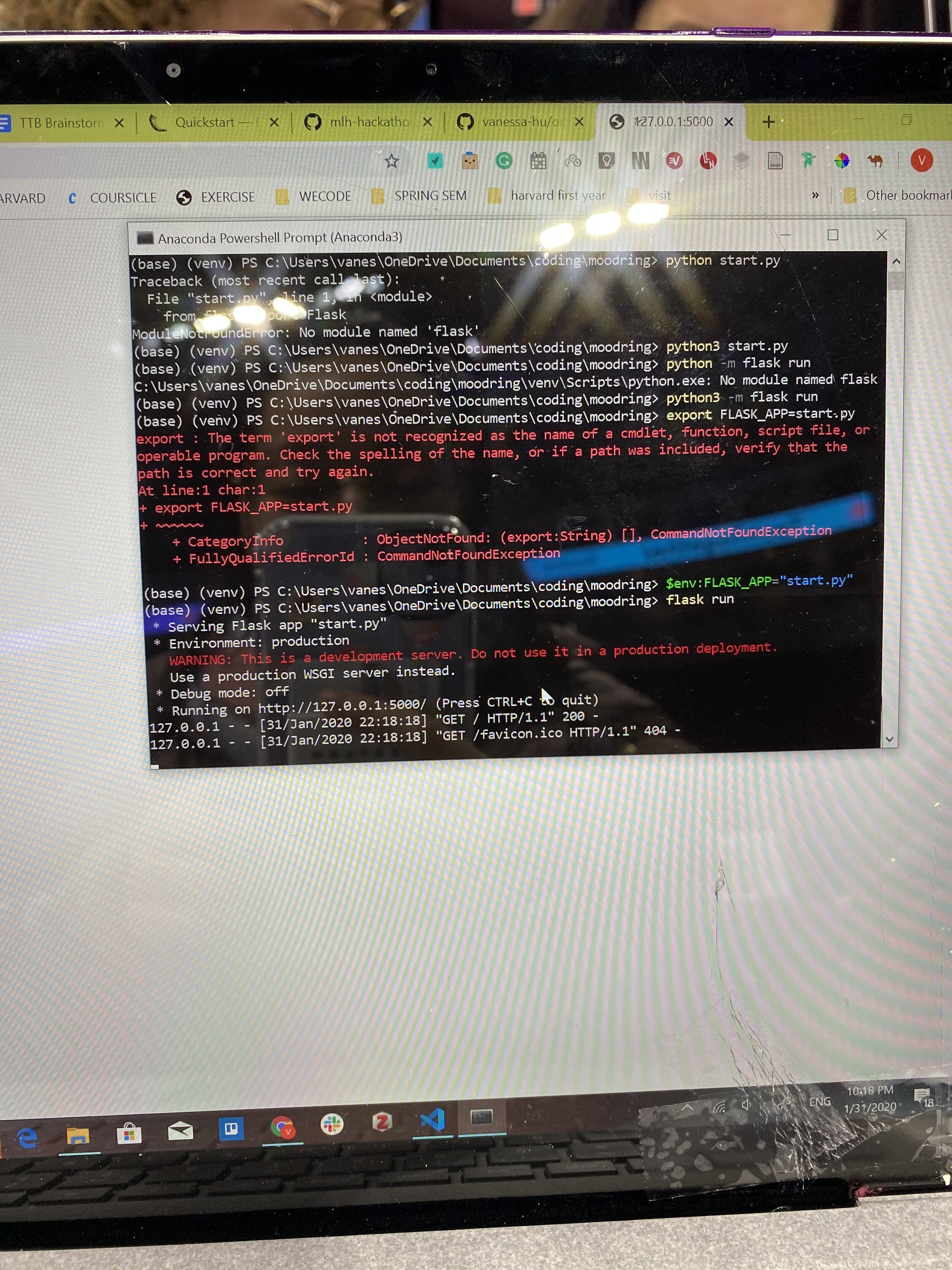 We love working on the terminal !
