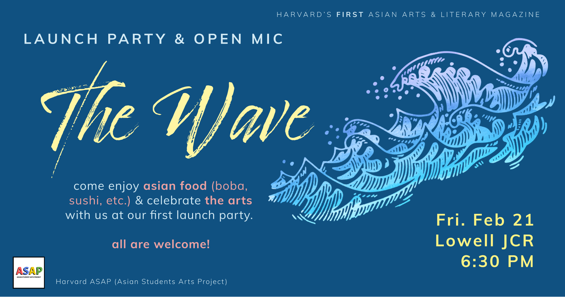 Our inaugural launch!