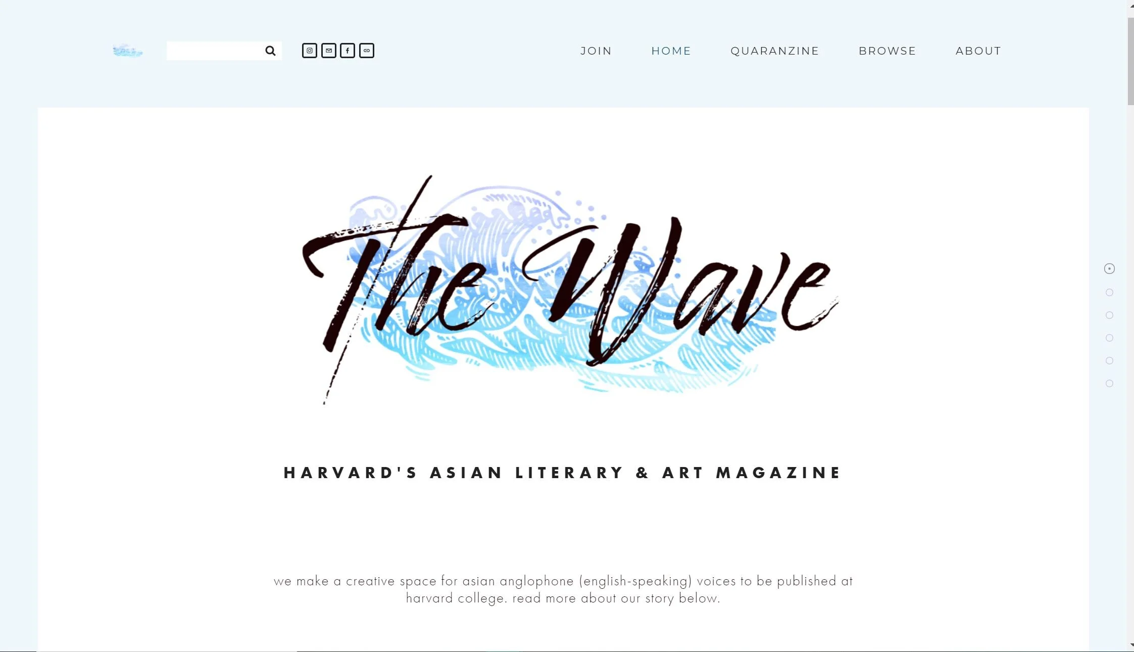 Wave Homepage