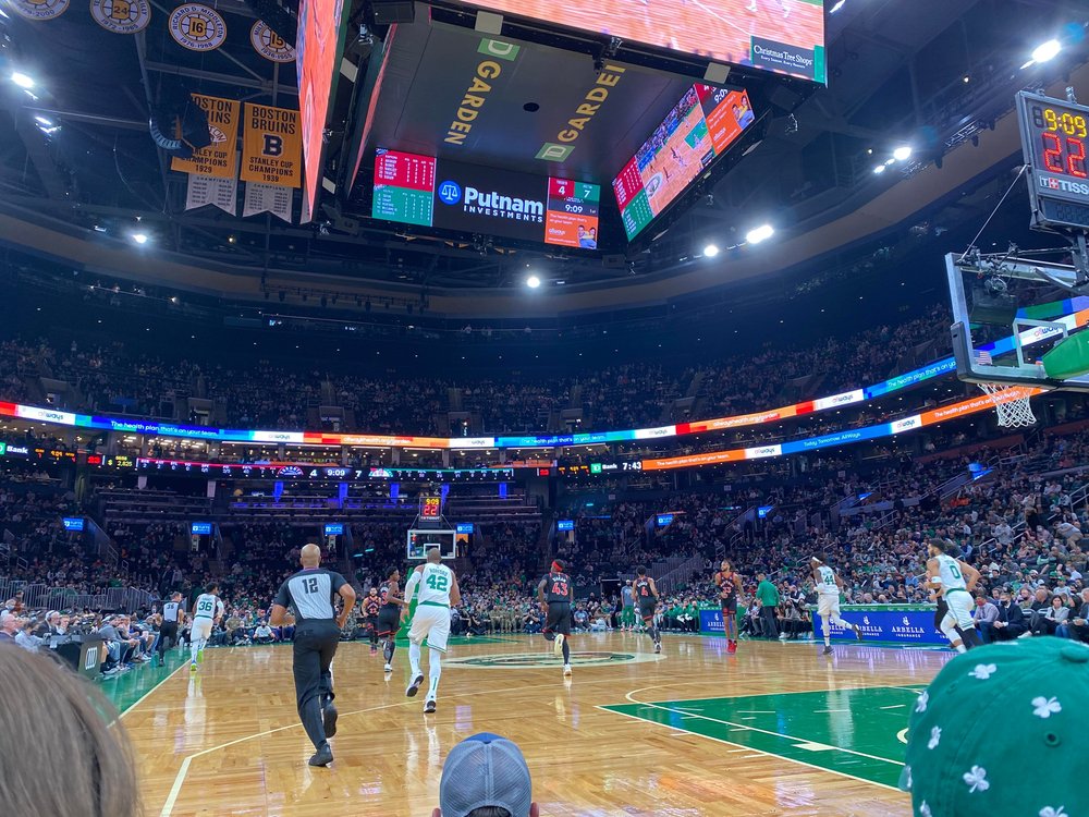 Celtics vs. Raptors, TD Garden.